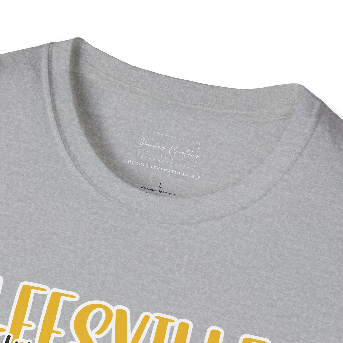 Copy of Gildan Leesville Wampus Cats Style 2 Unisex Softstyle T-Shirt, Cute Graphic Tee, Team Spirit Shirt, Casual Wear, Gift for Fans