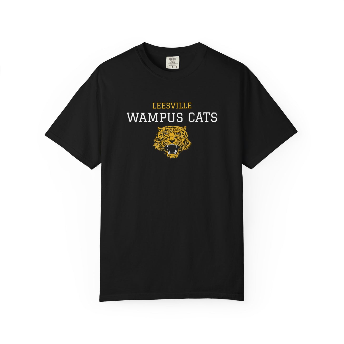 Comfort Colors Wampus Cats Unisex Garment-Dyed T-shirt, School Spirit Tee, Casual Wear, Unique Gift, School Apparel, Fan Merchandise