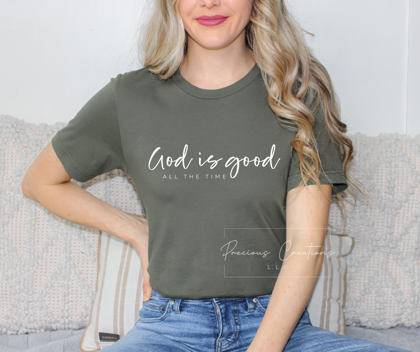 God Is Good All the Time Bella and Canvas Tee