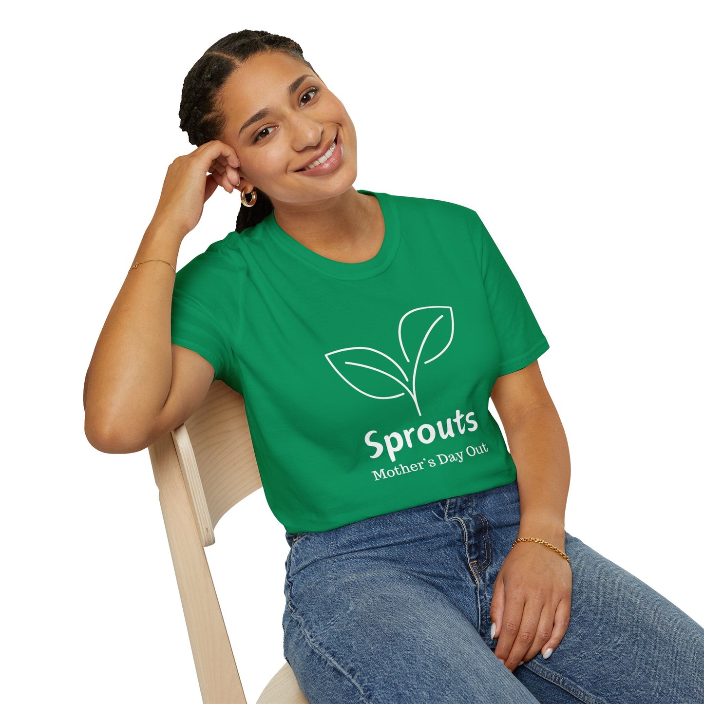 Sprouts Mother's Day Out T-Shirt Adult (Soft Style Gildan)