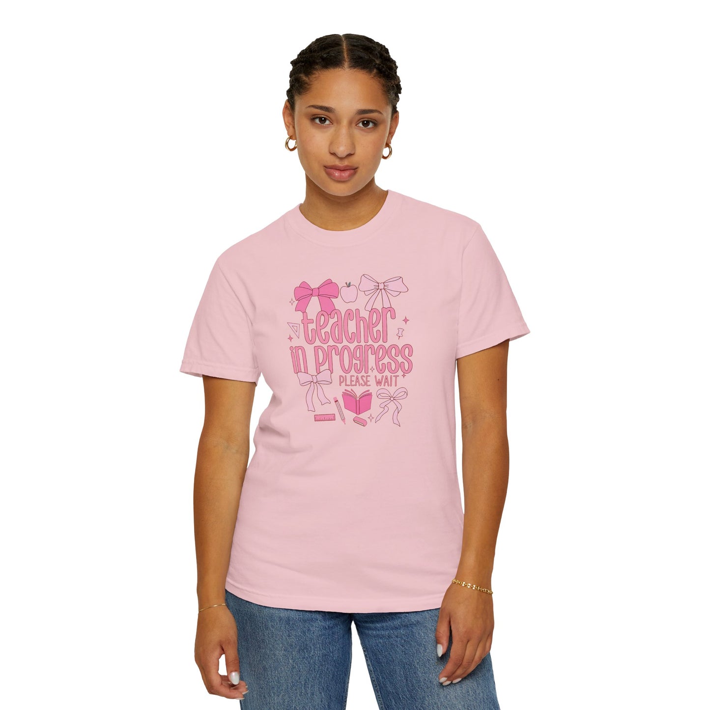 Comfort Colors Unisex Teacher in Progress T-Shirt - Perfect for Teachers, Back to School, Gifts, Classroom Apparel, Casual Wear