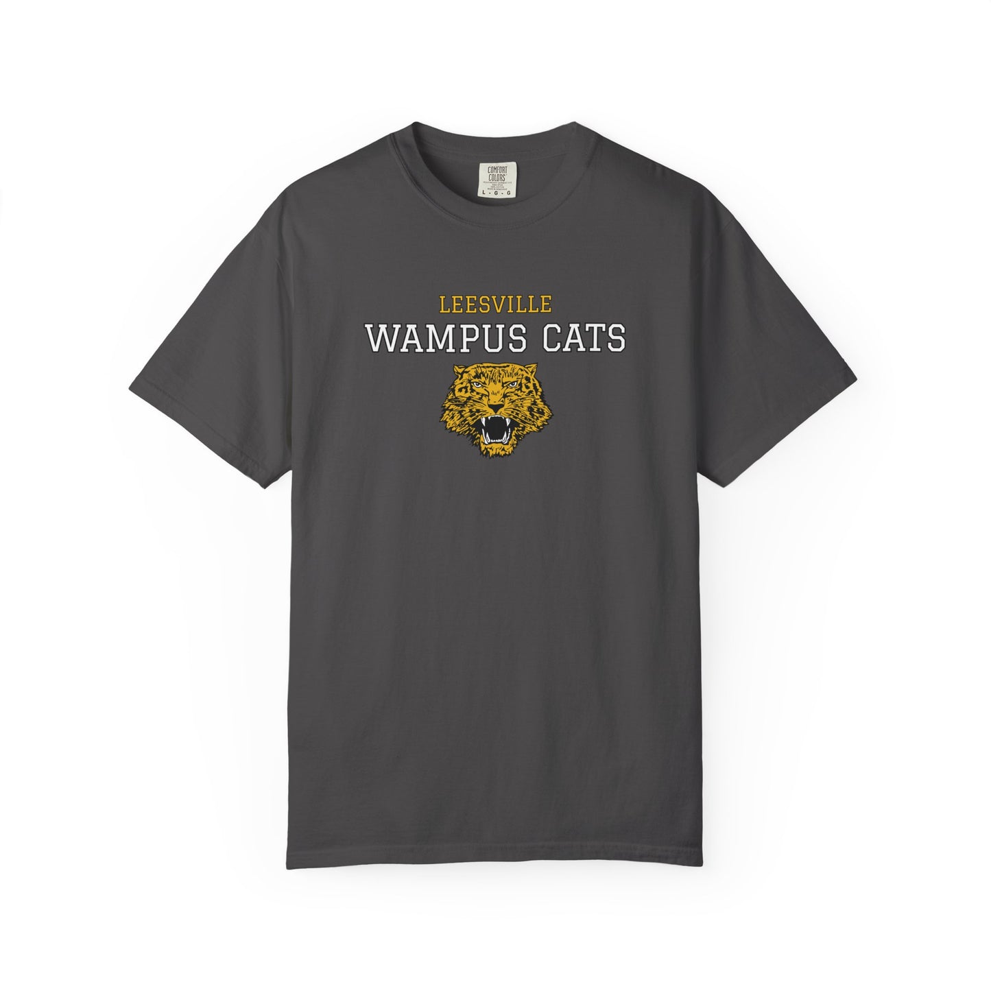 Comfort Colors Wampus Cats Unisex Garment-Dyed T-shirt, School Spirit Tee, Casual Wear, Unique Gift, School Apparel, Fan Merchandise