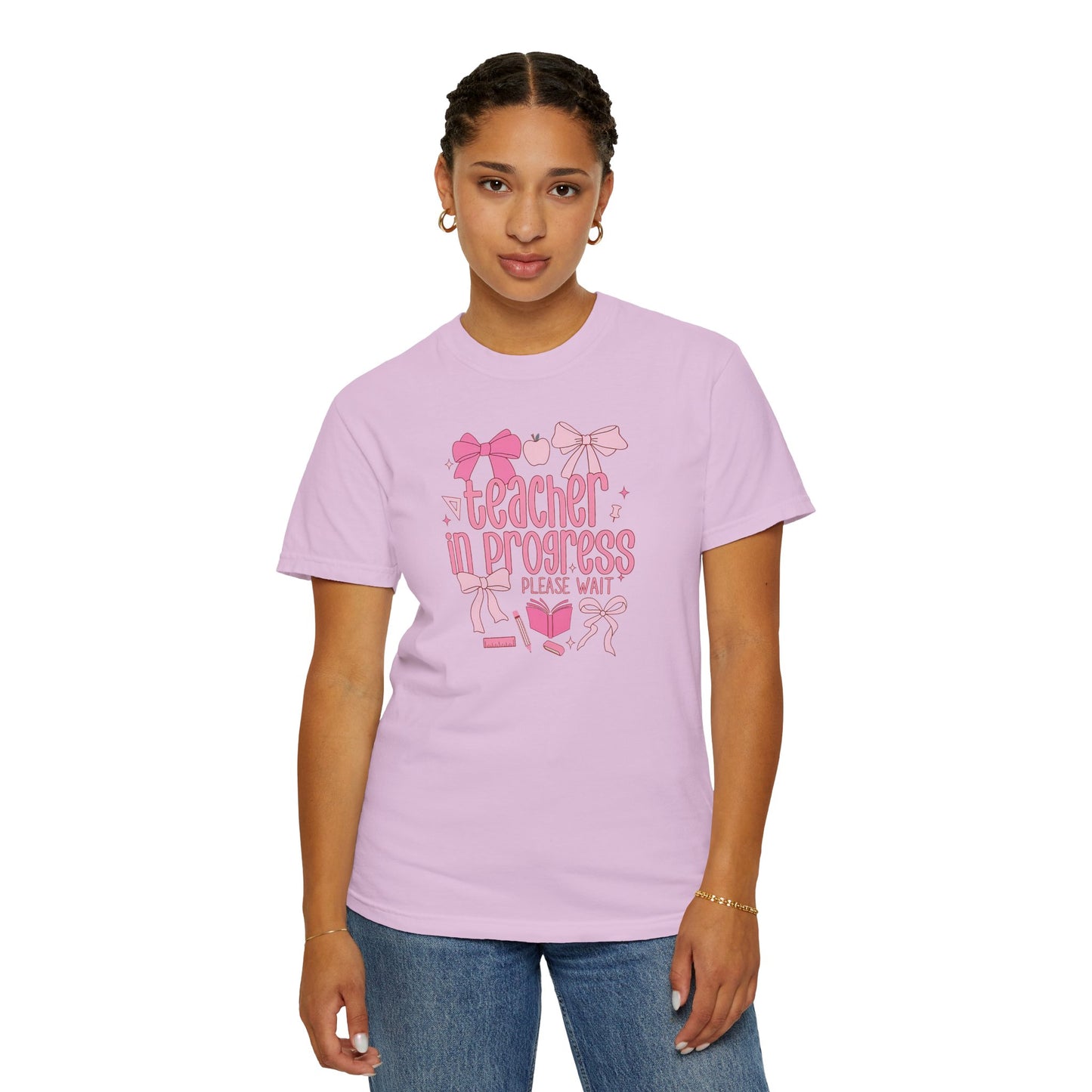 Comfort Colors Unisex Teacher in Progress T-Shirt - Perfect for Teachers, Back to School, Gifts, Classroom Apparel, Casual Wear