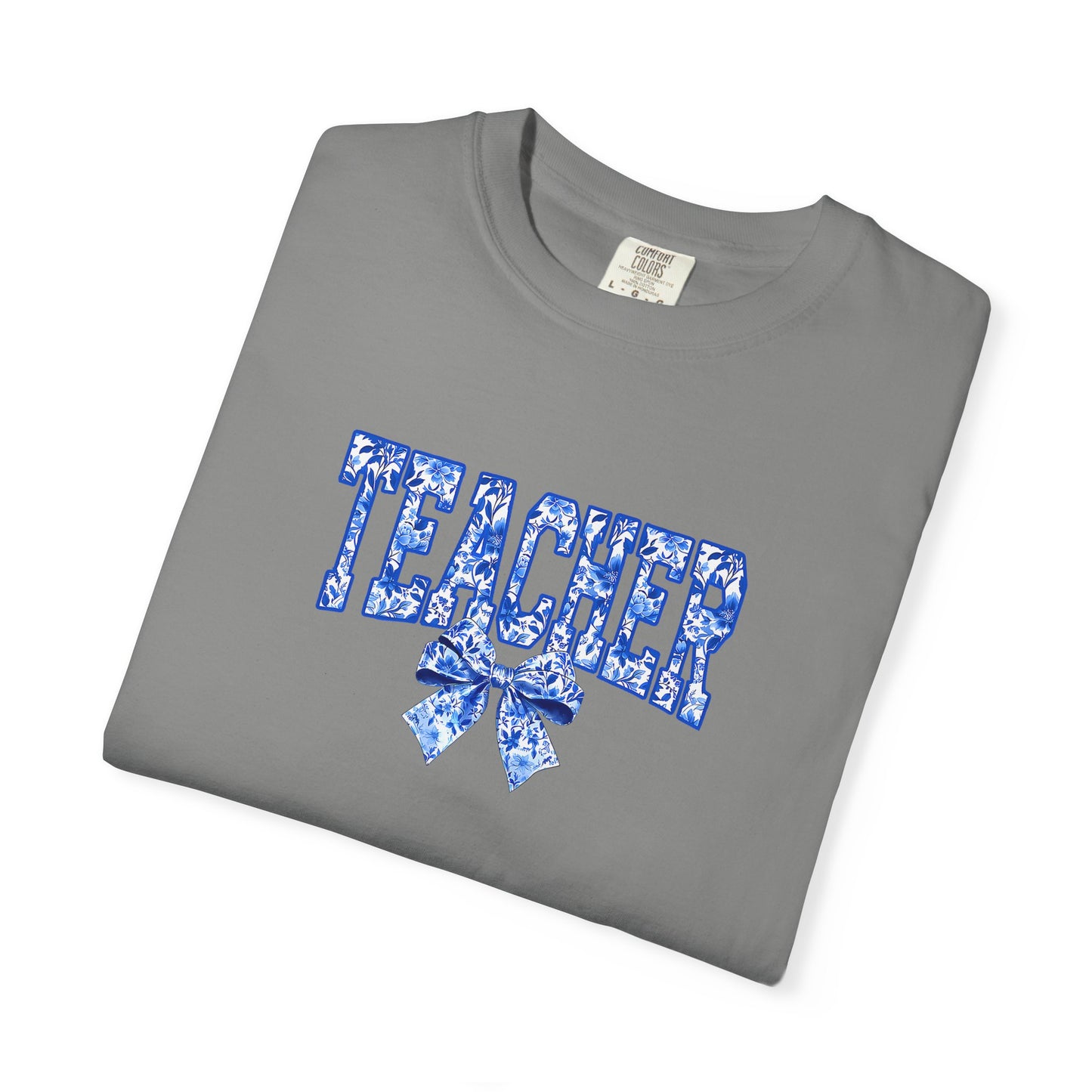 Comfort Colors Teacher Garment-Dyed T-Shirt, Gift for Educators, Back-to-School Attire, Teacher Appreciation, Fun Classroom Wear, Cozy Casual Tee
