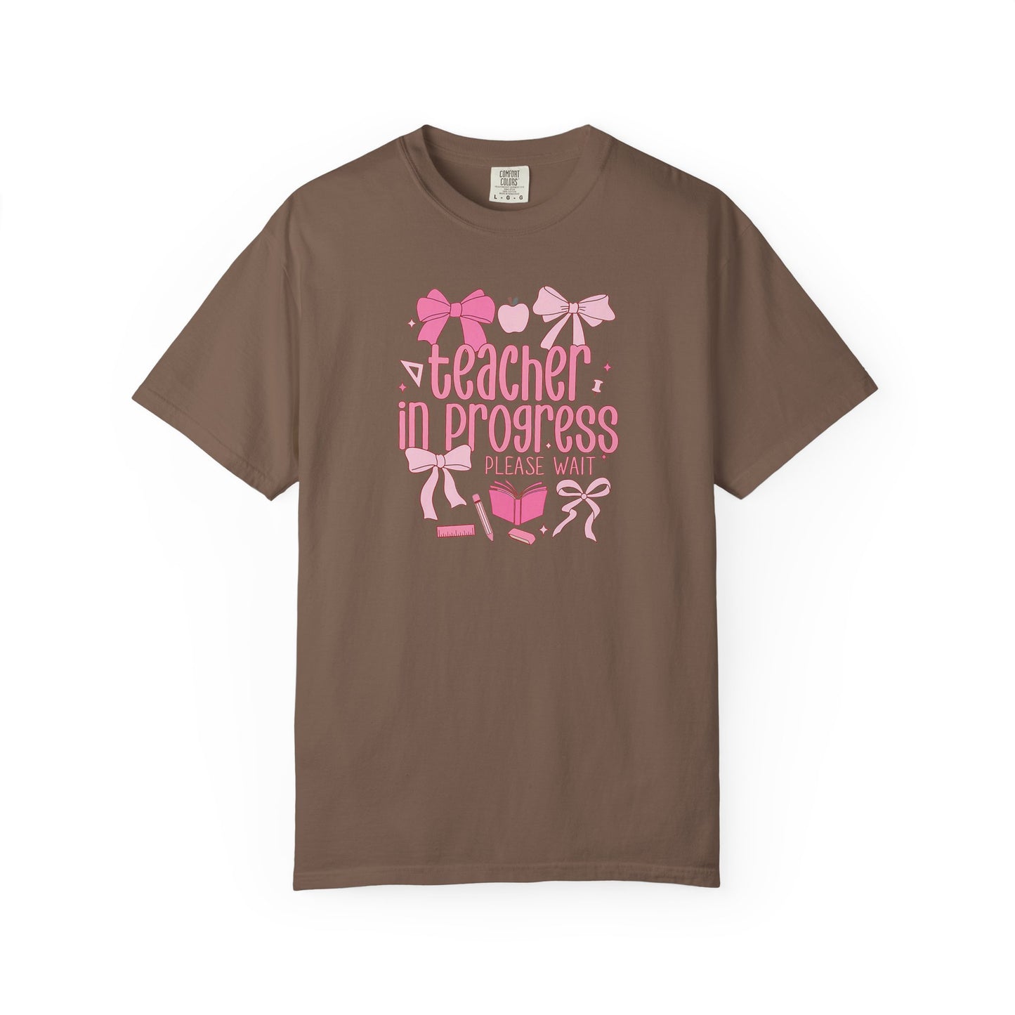 Comfort Colors Unisex Teacher in Progress T-Shirt - Perfect for Teachers, Back to School, Gifts, Classroom Apparel, Casual Wear