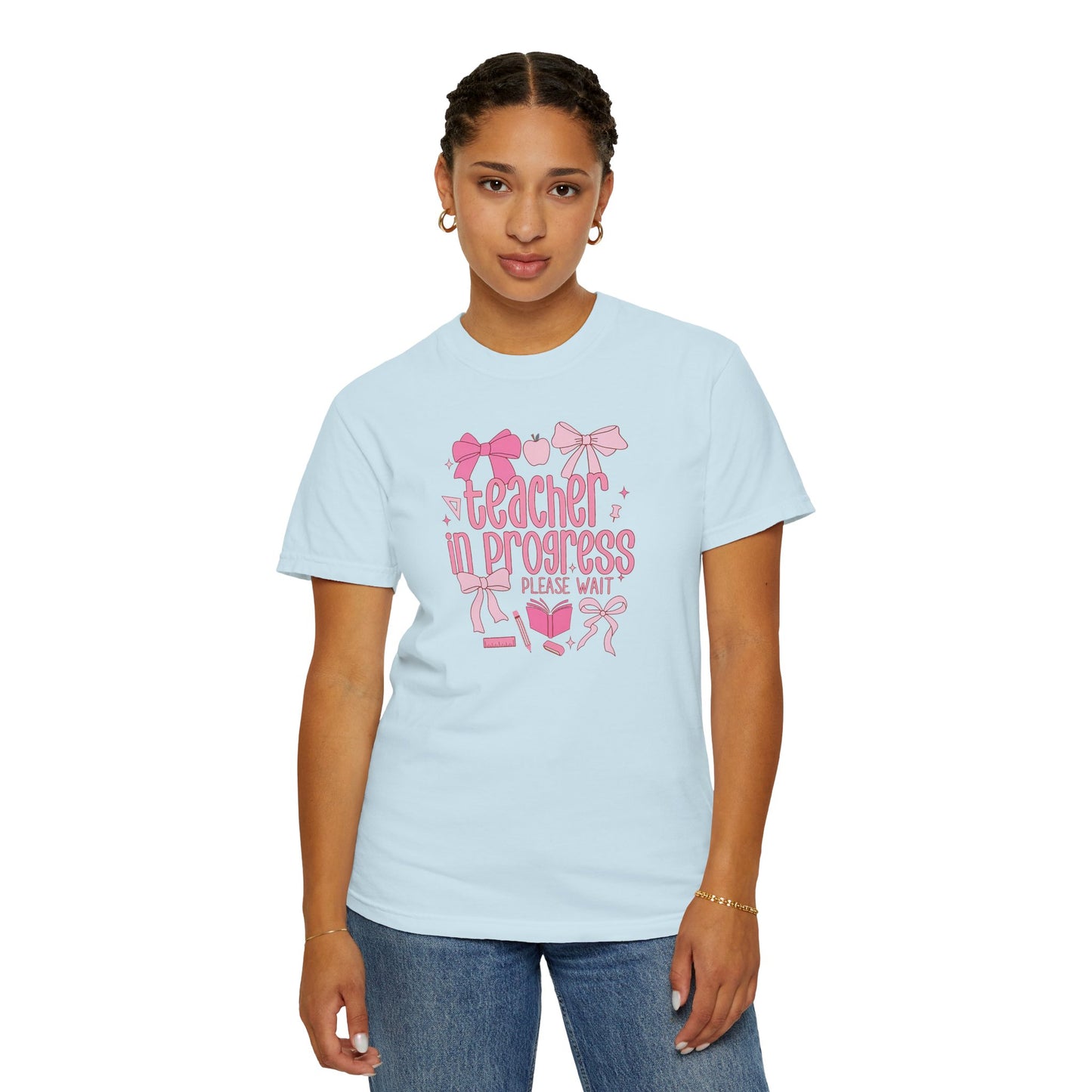 Comfort Colors Unisex Teacher in Progress T-Shirt - Perfect for Teachers, Back to School, Gifts, Classroom Apparel, Casual Wear