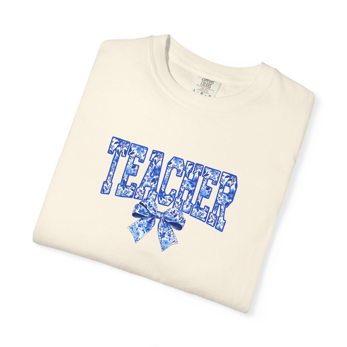 Comfort Colors Teacher Garment-Dyed T-Shirt, Gift for Educators, Back-to-School Attire, Teacher Appreciation, Fun Classroom Wear, Cozy Casual Tee