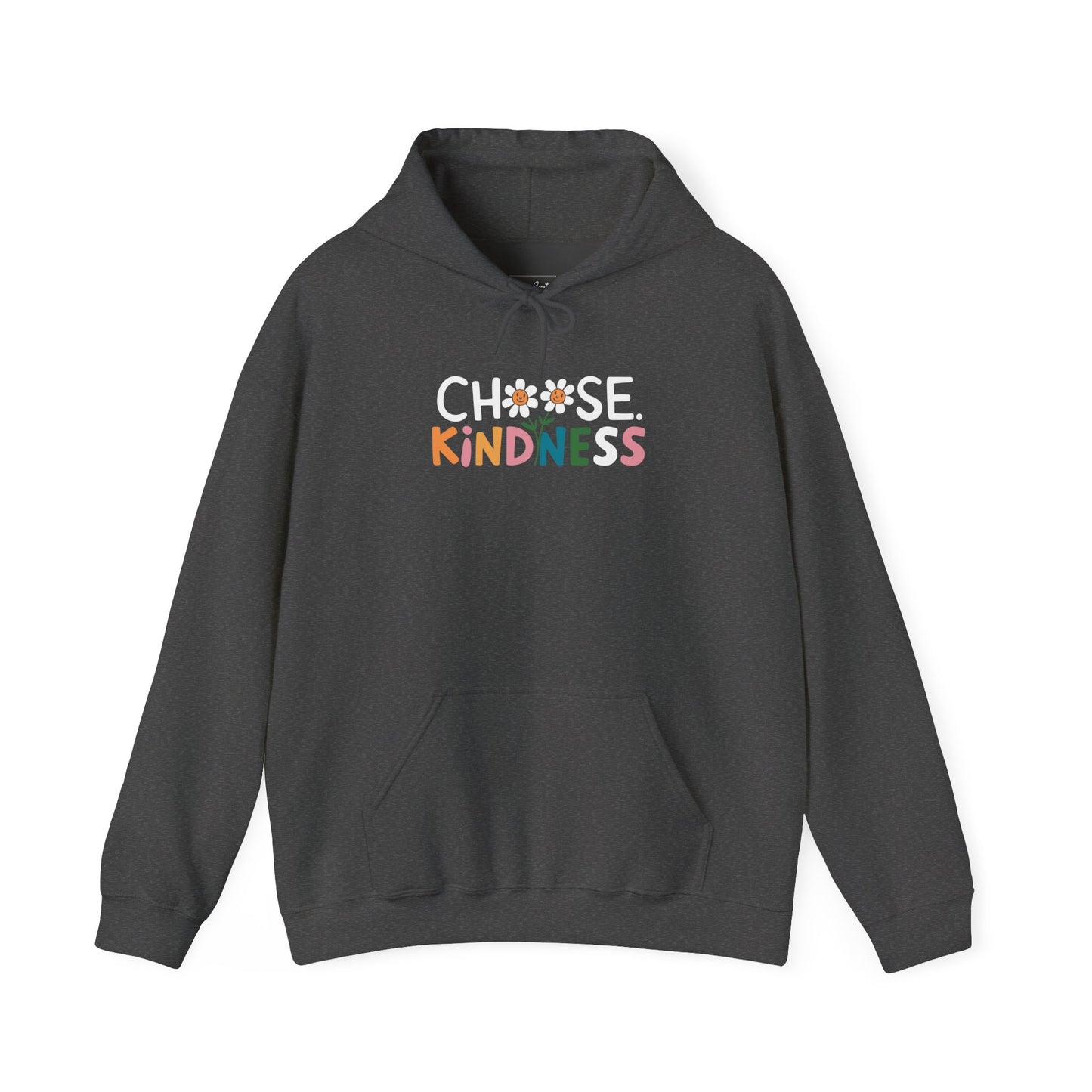 Gildan Choose Kindness Hoodie, Comfortable Sweatshirt, Gift for Friends, Inspirational Apparel, Cozy Layering