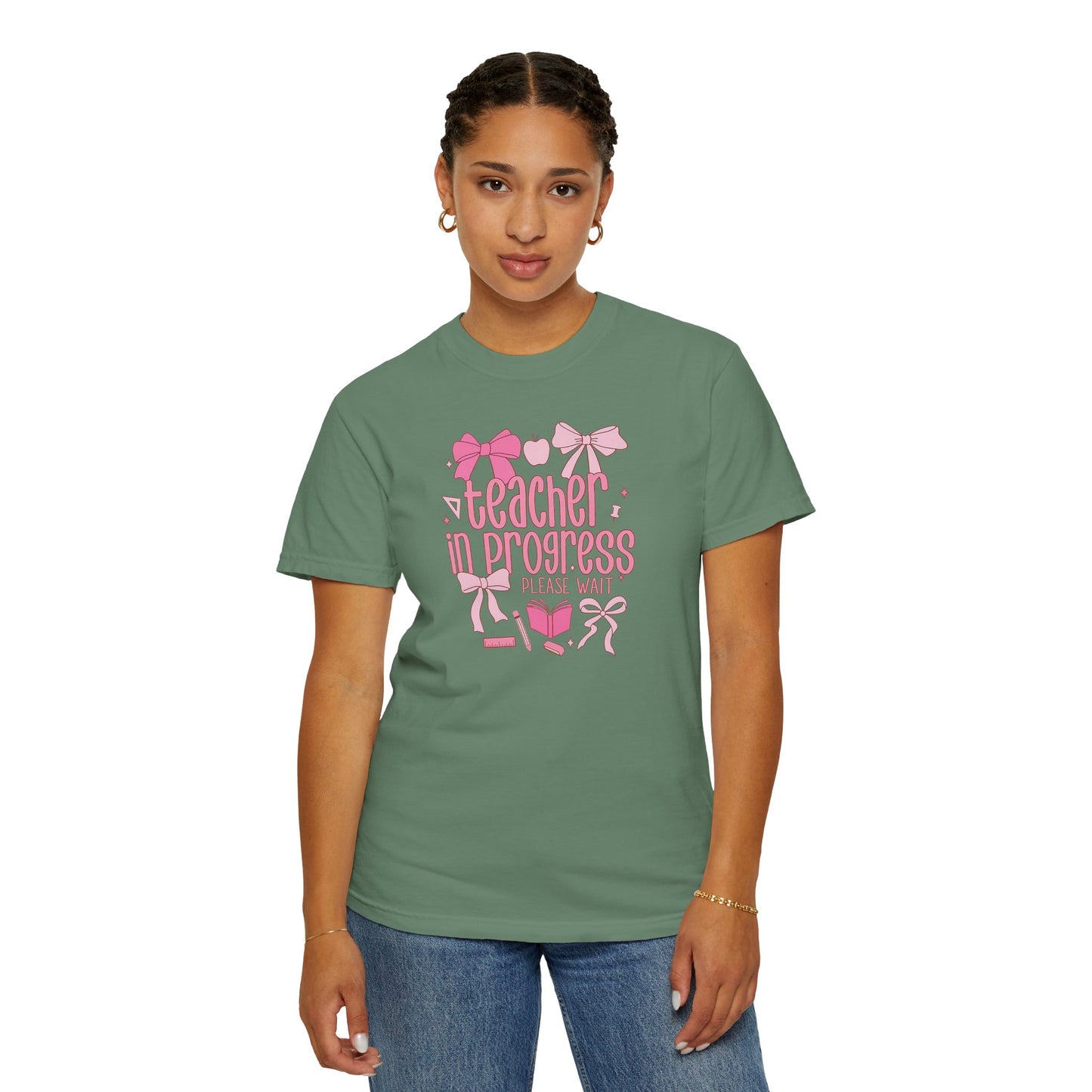 Comfort Colors Unisex Teacher in Progress T-Shirt - Perfect for Teachers, Back to School, Gifts, Classroom Apparel, Casual Wear