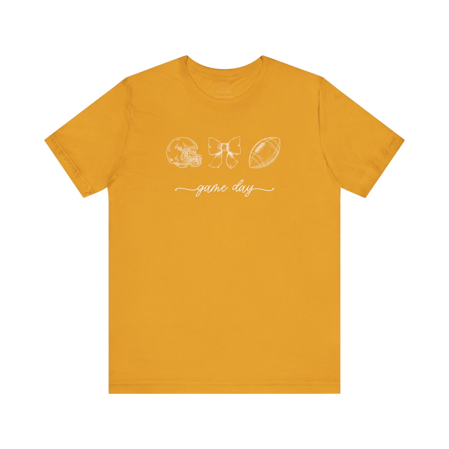 Gordy Fundraiser - Bella + Canvas Game Day Unisex Jersey Tee, Casual Tee, Sports Fan T-Shirt, Perfect for Tailgating, Gift for Football Lovers, Game Day Apparel