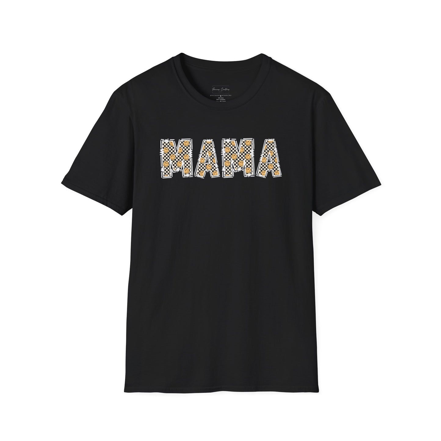 Mama Graphic Tee, Unisex Softstyle T-Shirt, Perfect Gift for Moms, Mother's Day Casual Wear, Everyday Style, Cute Mom Top