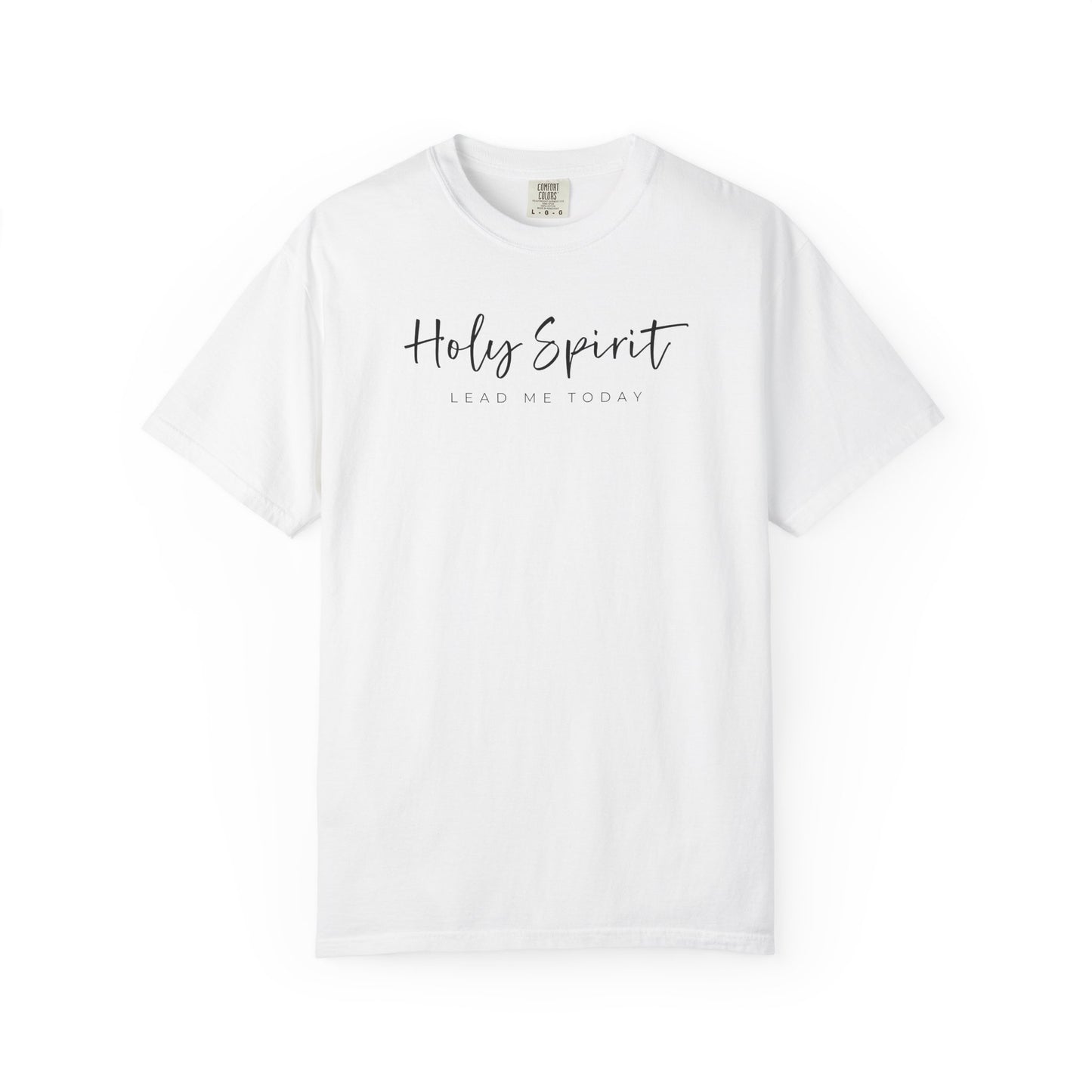 Comfort Colors Holy Spirit Unisex Garment-Dyed T-Shirt - Faith-Based Apparel for Everyday Wear, Spiritual Gift, Christian Tee, Inspirational Clothing