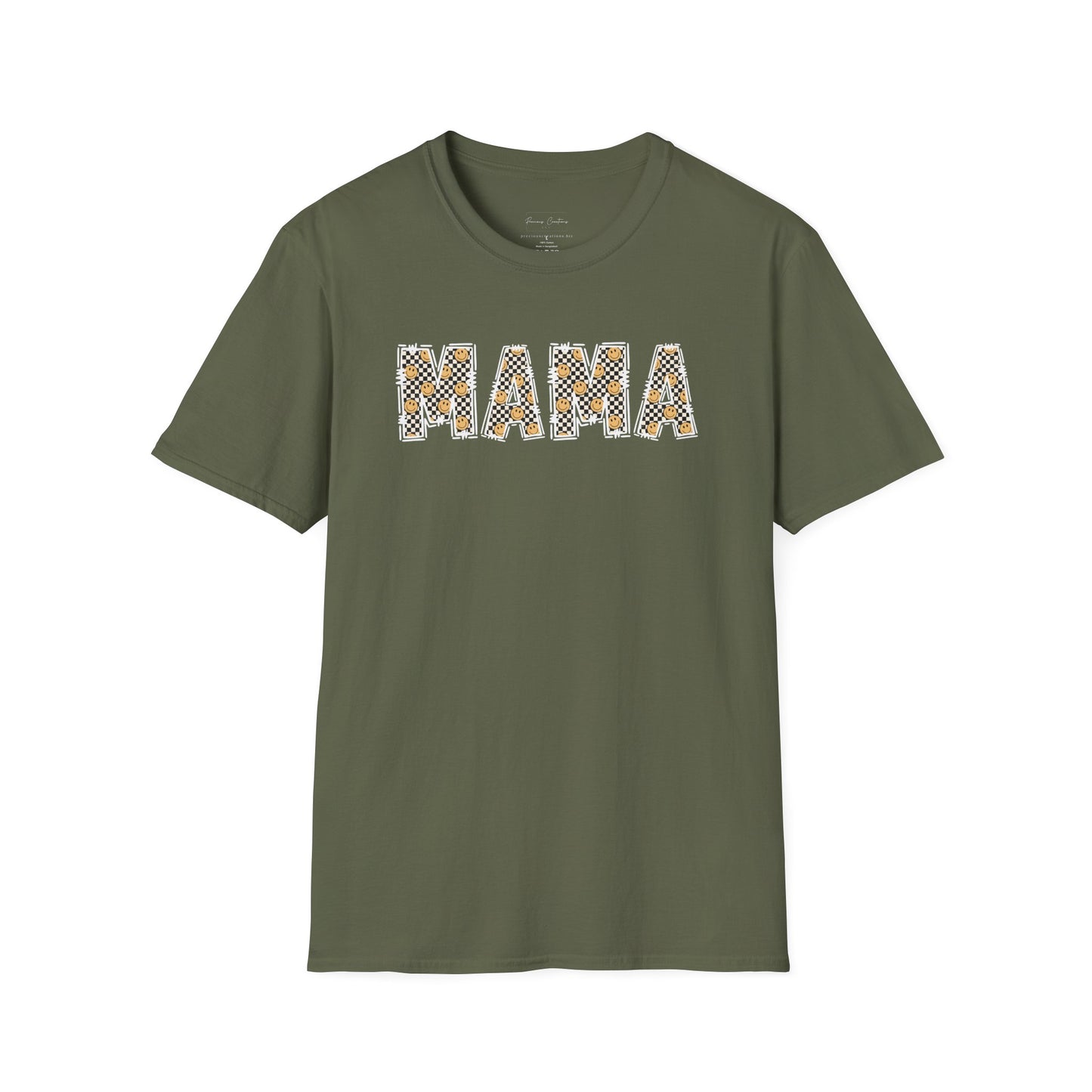 Mama Graphic Tee, Unisex Softstyle T-Shirt, Perfect Gift for Moms, Mother's Day Casual Wear, Everyday Style, Cute Mom Top