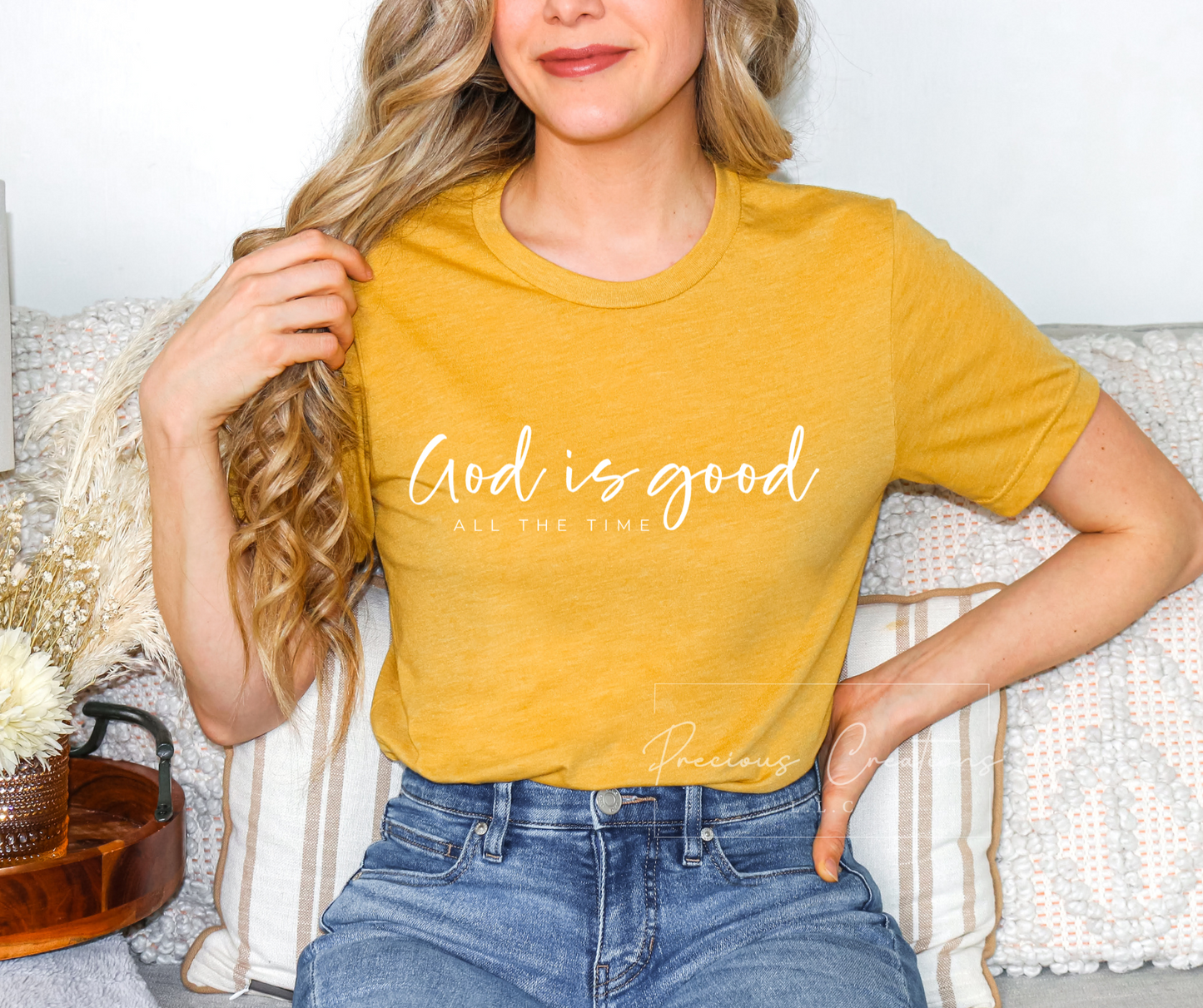 God Is Good All the Time Bella and Canvas Tee