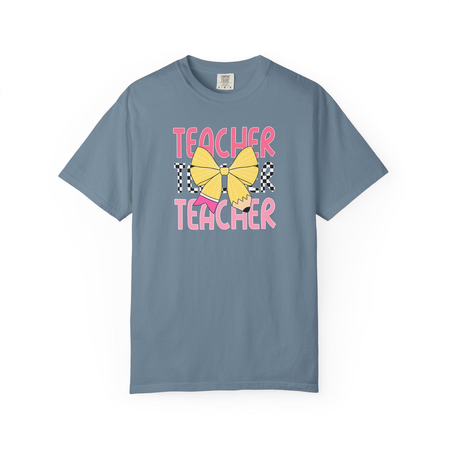 Comfort Colors Teacher T-Shirt, Gift for Educators, Unisex Garment-Dyed Tee, Back to School Shirt, Fun Teacher Apparel