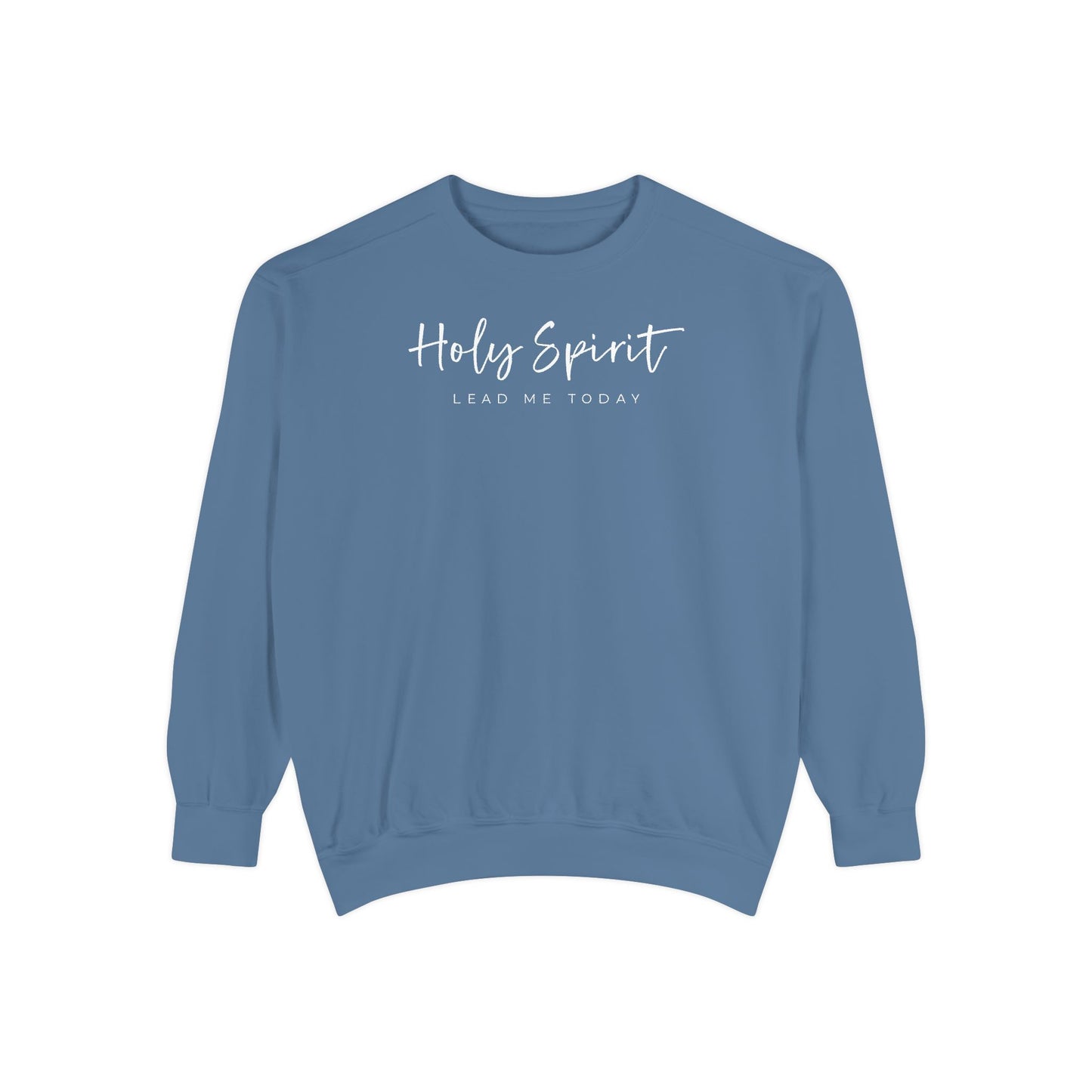 Comfort Colors Holy Spirit Sweatshirt, Spiritual Clothing, Faith-Based Apparel, Cozy Gift for Believers, Comfortable Everyday Wear