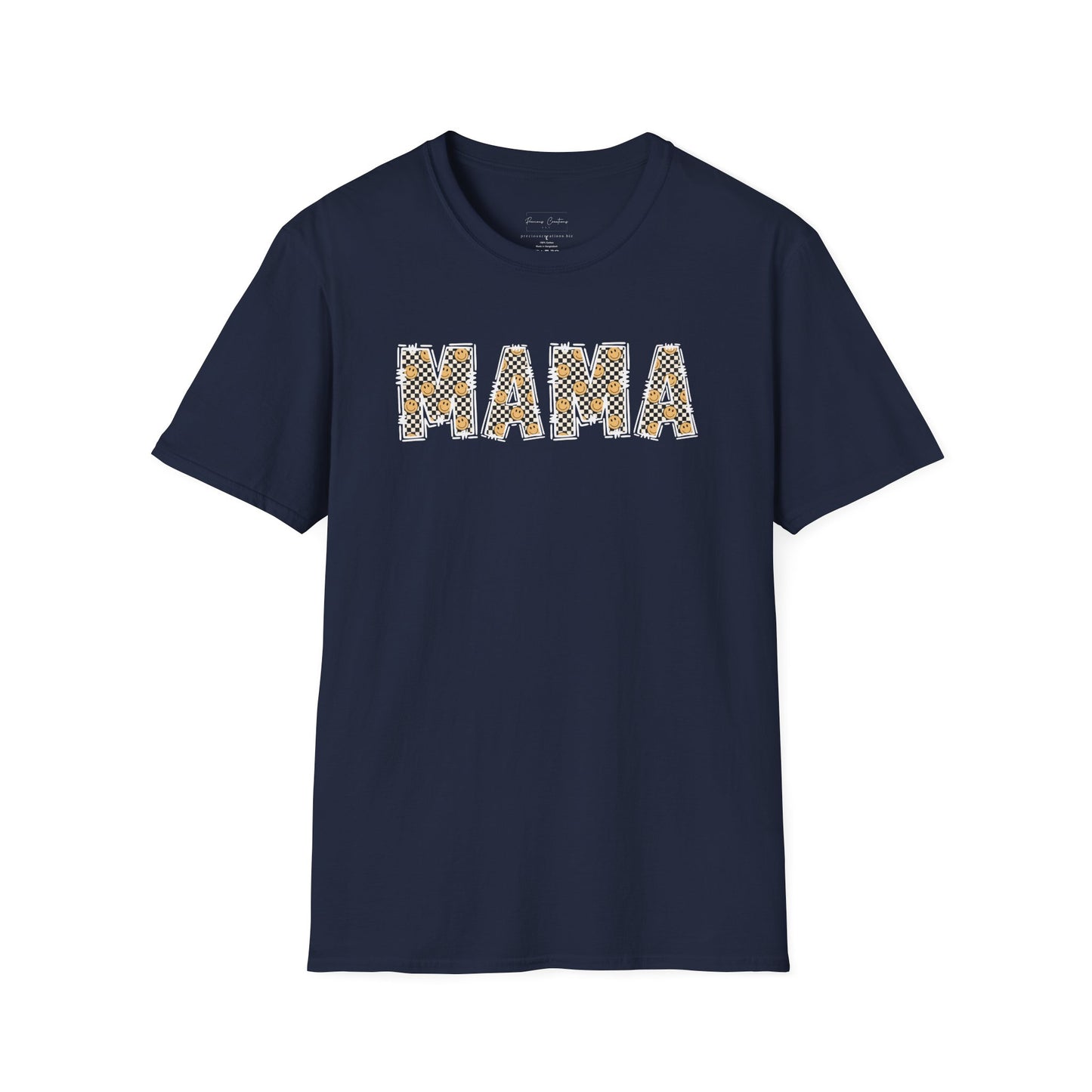 Mama Graphic Tee, Unisex Softstyle T-Shirt, Perfect Gift for Moms, Mother's Day Casual Wear, Everyday Style, Cute Mom Top