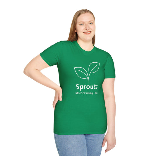 Sprouts Mother's Day Out T-Shirt Adult (Soft Style Gildan)