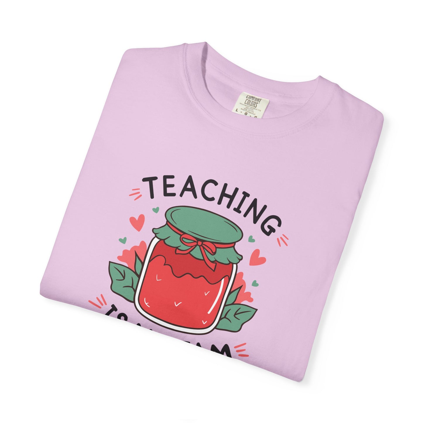 Comfort Colors Unisex Teaching is my Jam T-Shirt - Perfect for Teachers, Back to School, Gifts, Classroom Apparel, Casual Wear