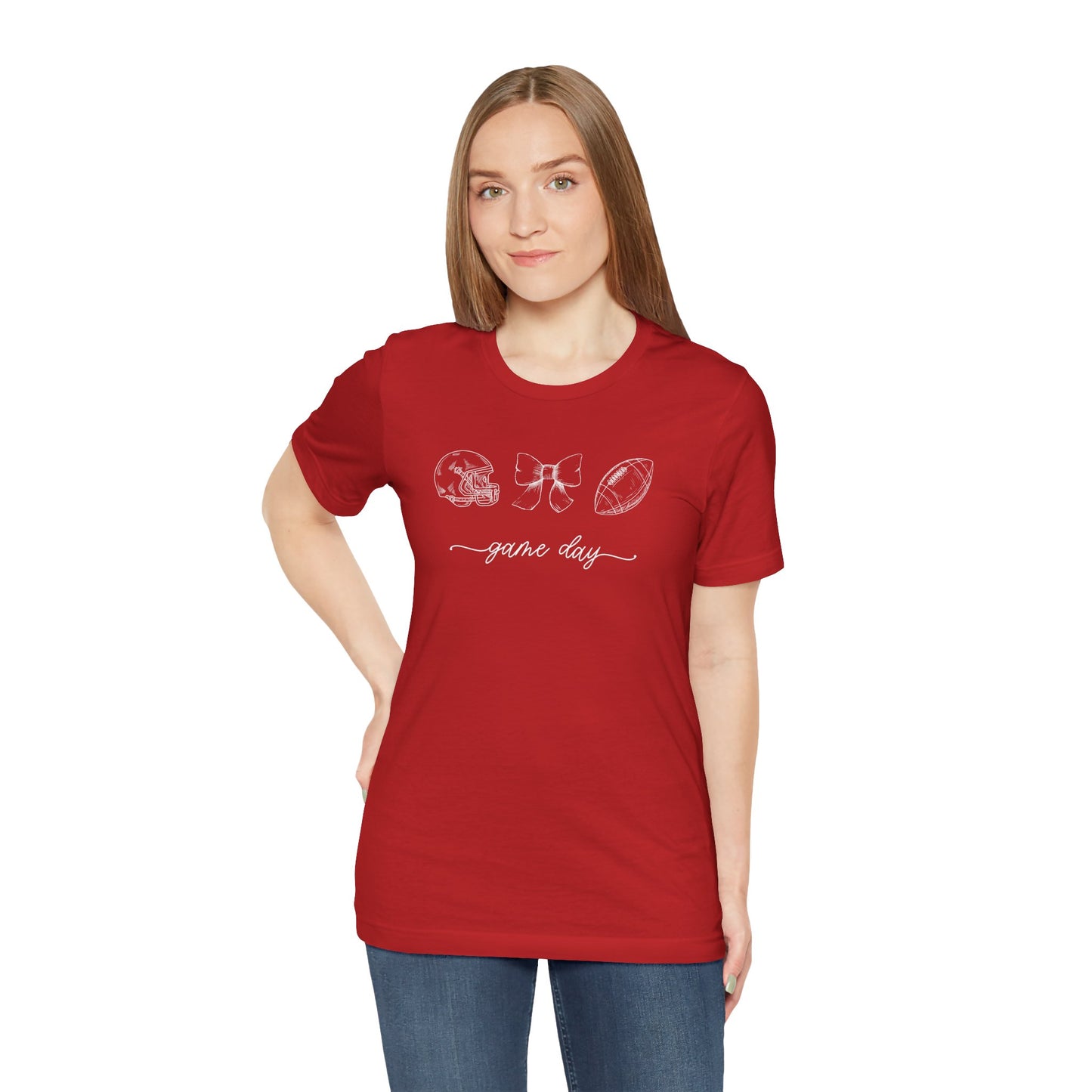 Gordy Fundraiser - Bella + Canvas Game Day Unisex Jersey Tee, Casual Tee, Sports Fan T-Shirt, Perfect for Tailgating, Gift for Football Lovers, Game Day Apparel
