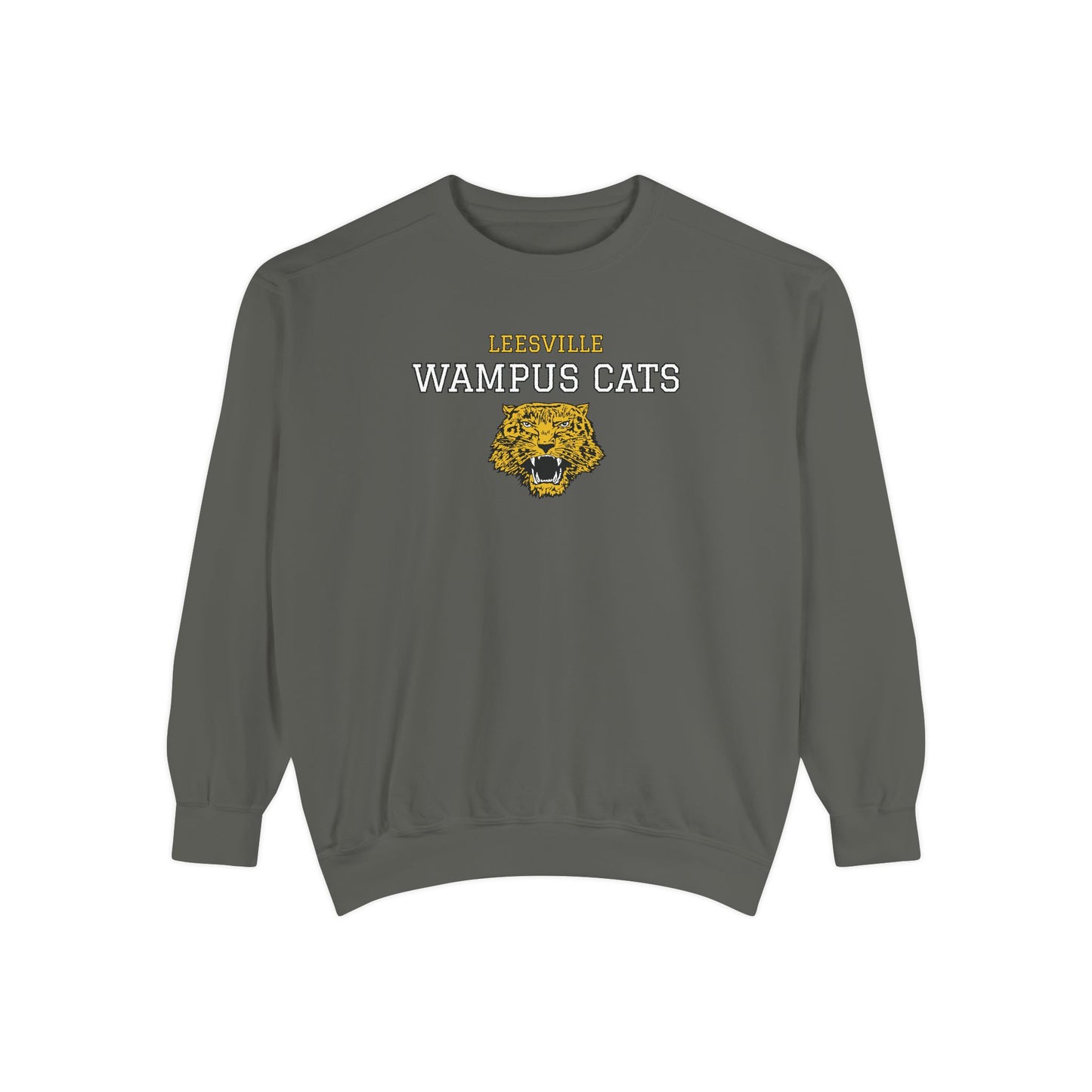 Leesville Wampus Cats Sweatshirt, Cozy Unisex Crewneck, School Spirit Apparel, Sports Team Gift, Casual Wear for All Occasions