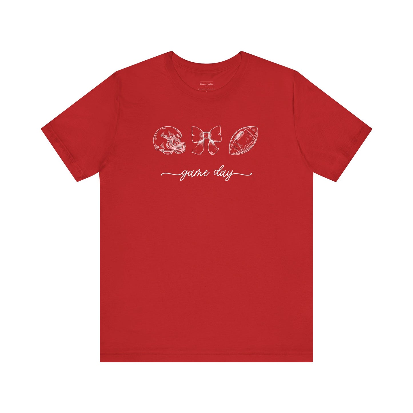 Gordy Fundraiser - Bella + Canvas Game Day Unisex Jersey Tee, Casual Tee, Sports Fan T-Shirt, Perfect for Tailgating, Gift for Football Lovers, Game Day Apparel