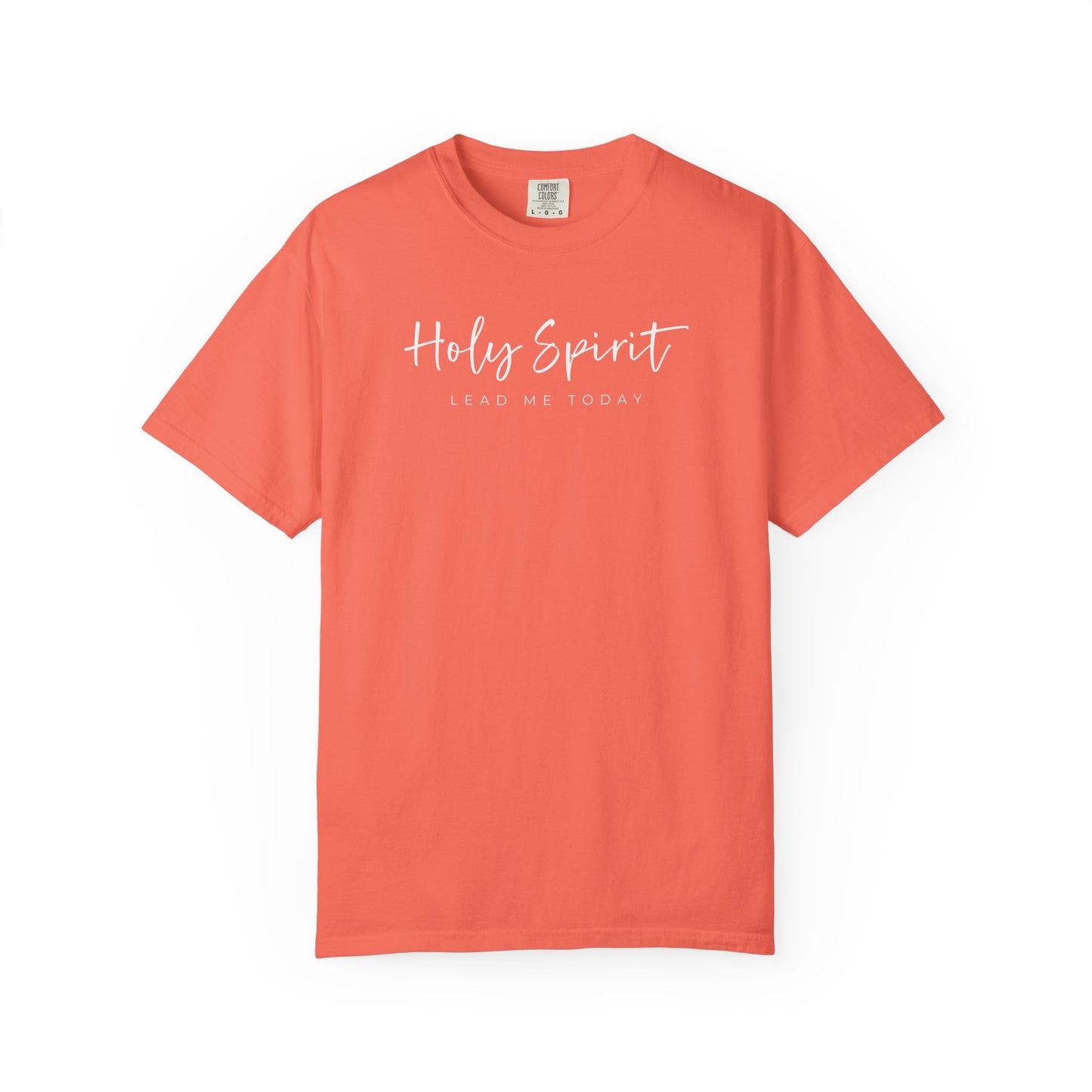 Comfort Colors Holy Spirit Unisex Garment-Dyed T-Shirt - Faith-Based Apparel for Everyday Wear, Spiritual Gift, Christian Tee, Inspirational Clothing