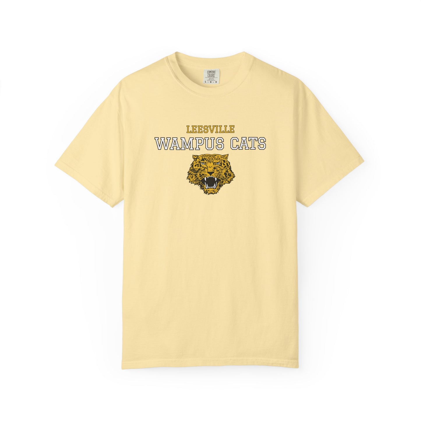 Comfort Colors Wampus Cats Unisex Garment-Dyed T-shirt, School Spirit Tee, Casual Wear, Unique Gift, School Apparel, Fan Merchandise