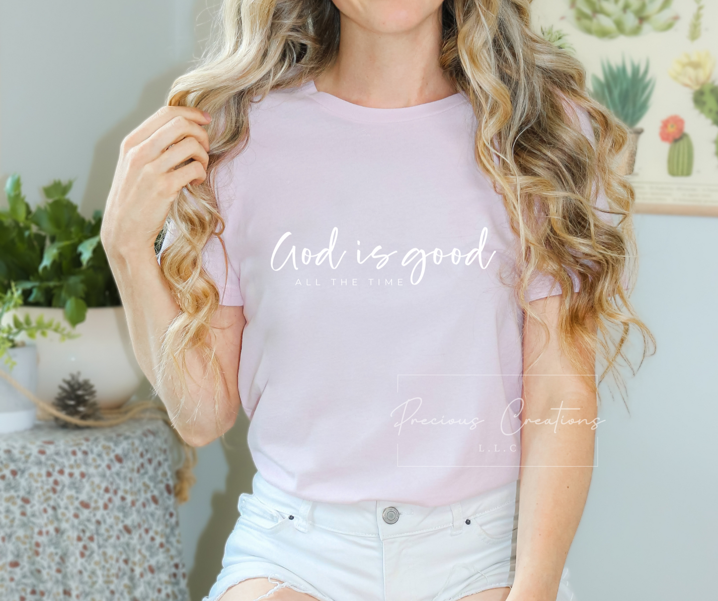 God Is Good All the Time Bella and Canvas Tee