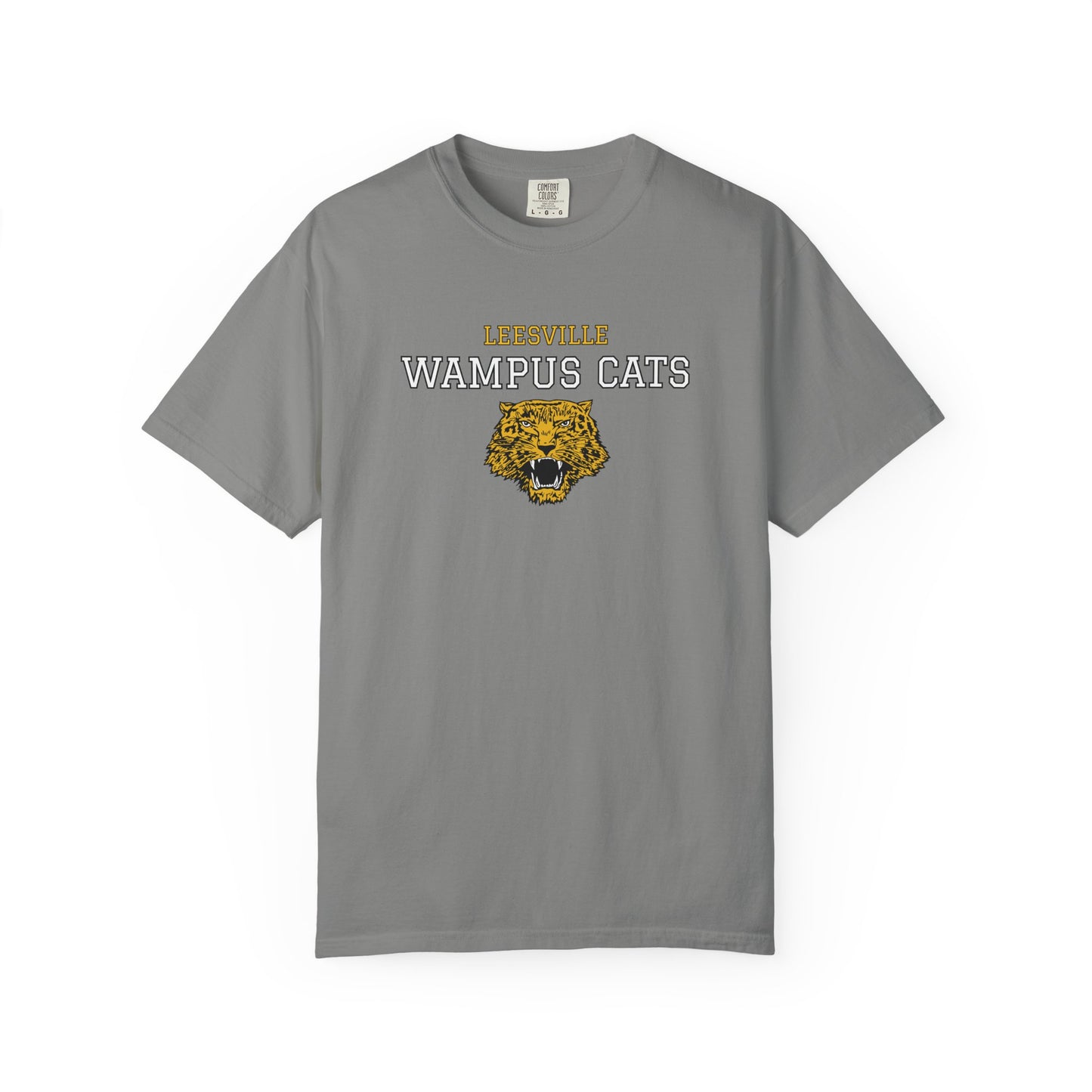 Comfort Colors Wampus Cats Unisex Garment-Dyed T-shirt, School Spirit Tee, Casual Wear, Unique Gift, School Apparel, Fan Merchandise