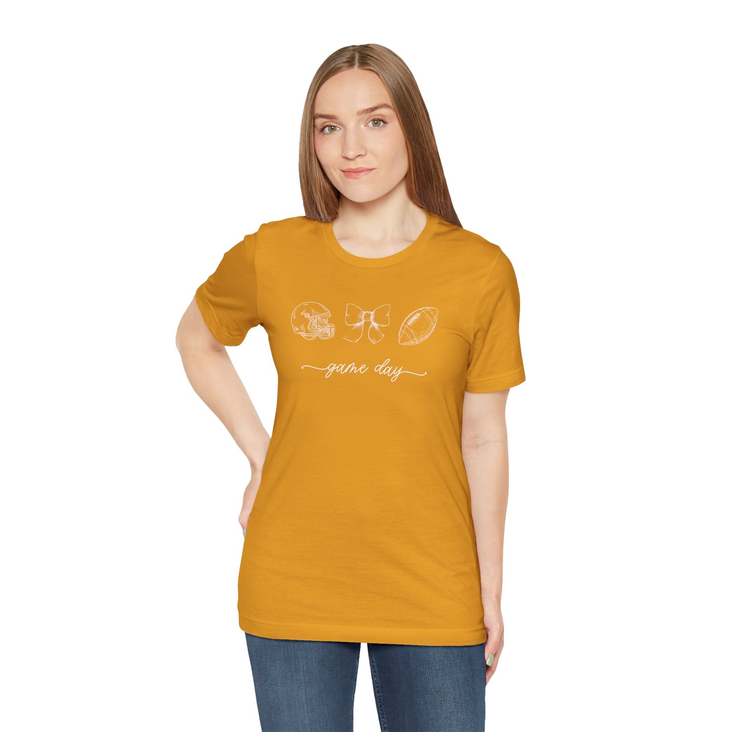Gordy Fundraiser - Bella + Canvas Game Day Unisex Jersey Tee, Casual Tee, Sports Fan T-Shirt, Perfect for Tailgating, Gift for Football Lovers, Game Day Apparel