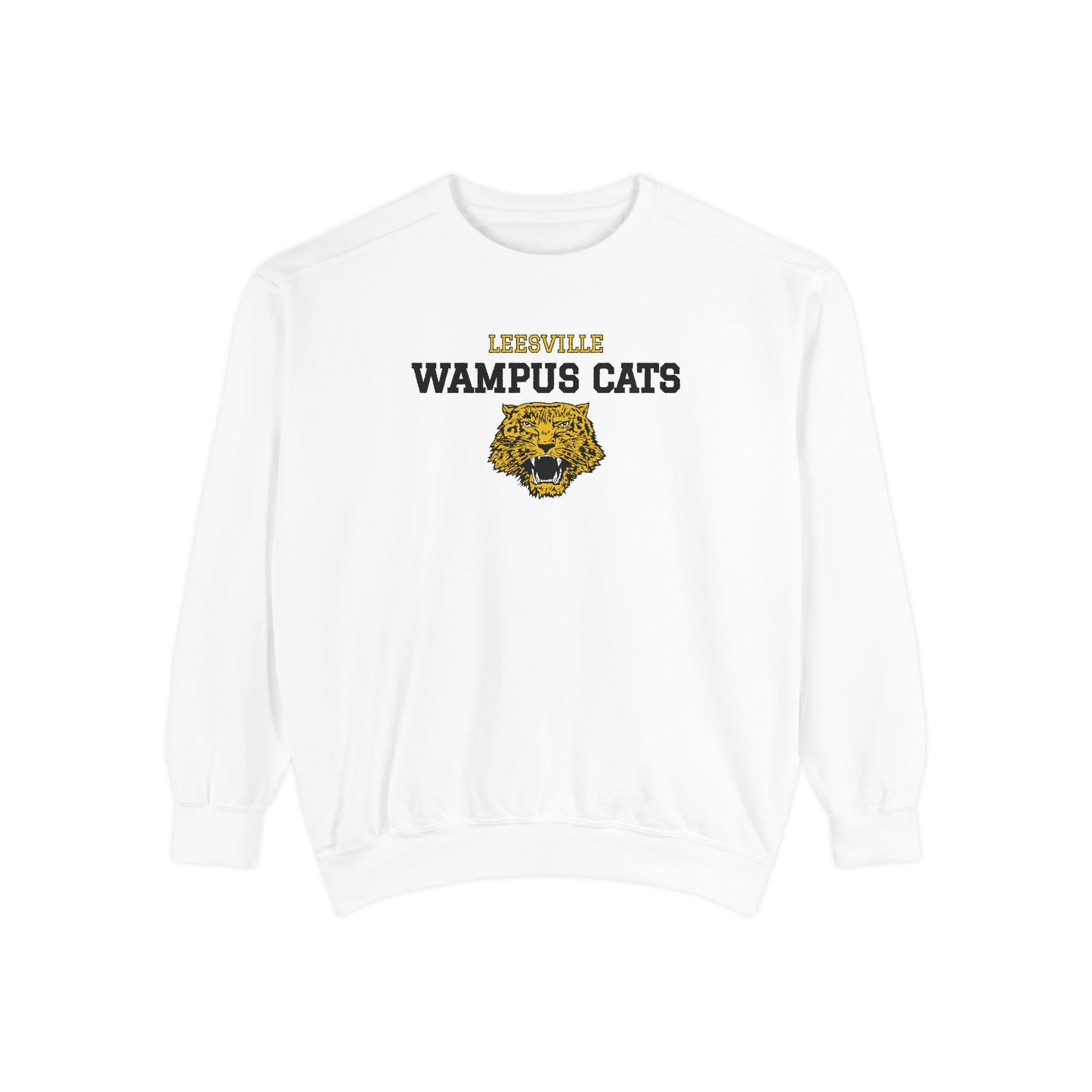 Leesville Wampus Cats Sweatshirt, Cozy Unisex Crewneck, School Spirit Apparel, Sports Team Gift, Casual Wear for All Occasions
