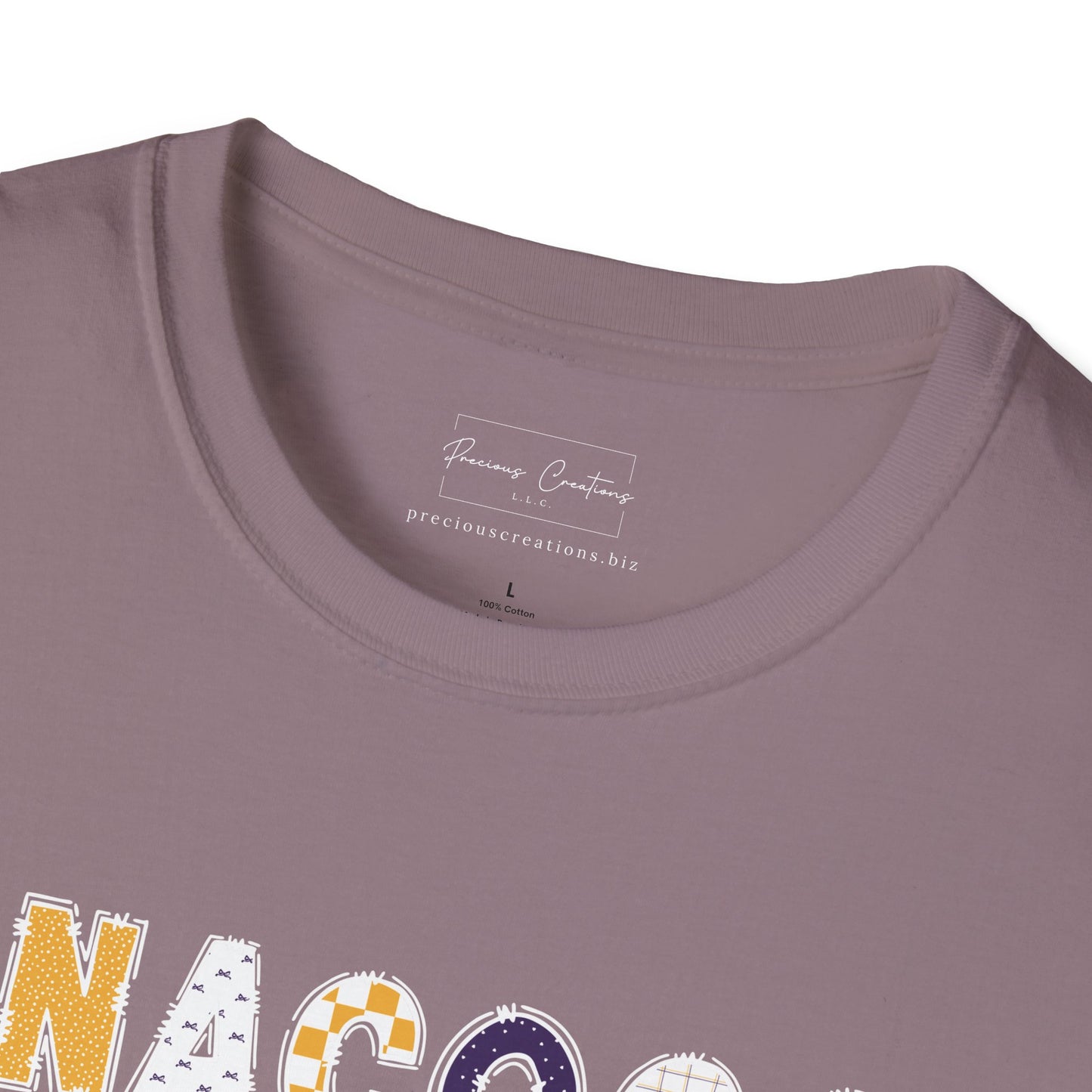 Gildan Anacoco Indians Unisex Softstyle T-Shirt, Cute Graphic Tee, Team Spirit Shirt, Casual Wear, Gift for Fans