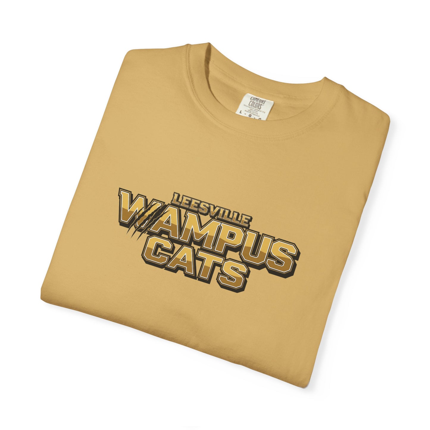 Lifestyle Wampus Cats Unisex Garment-Dyed T-Shirt, Casual Tee, Vintage Style Shirt, sport team Theme Apparel