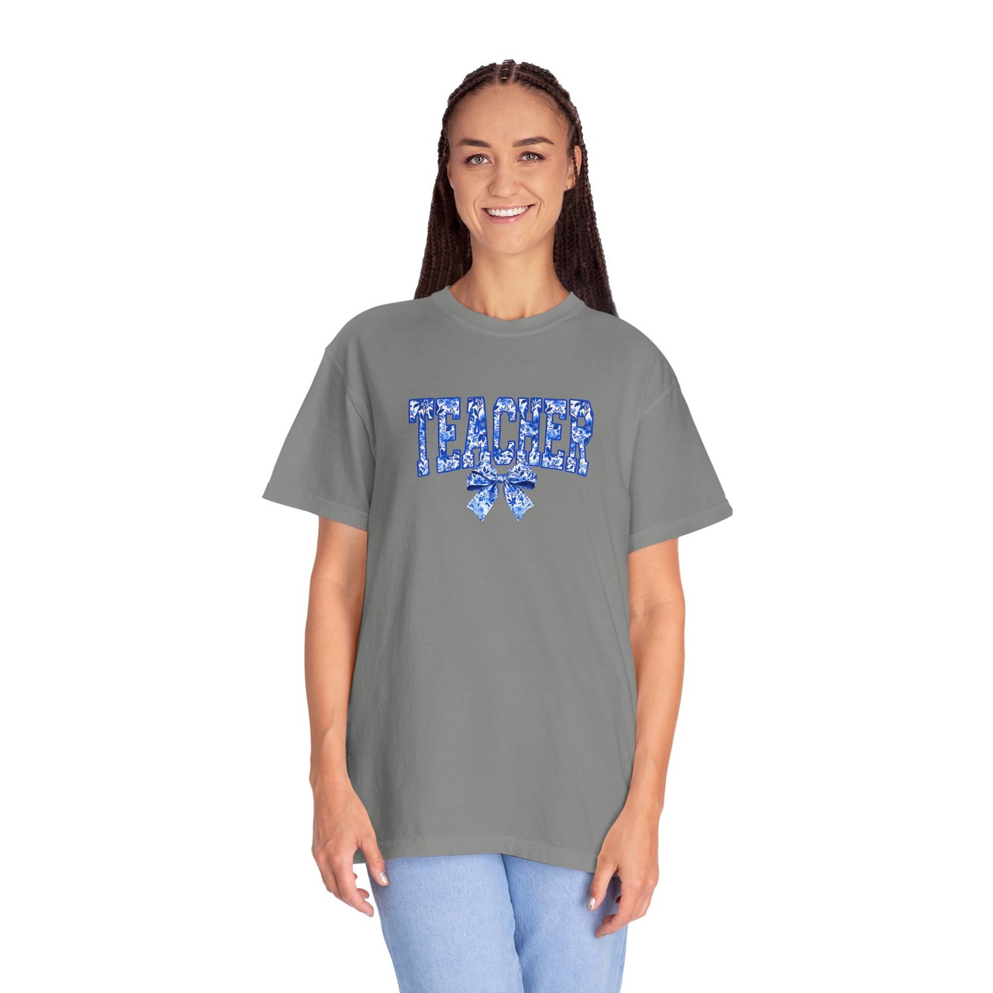 Comfort Colors Teacher Garment-Dyed T-Shirt, Gift for Educators, Back-to-School Attire, Teacher Appreciation, Fun Classroom Wear, Cozy Casual Tee