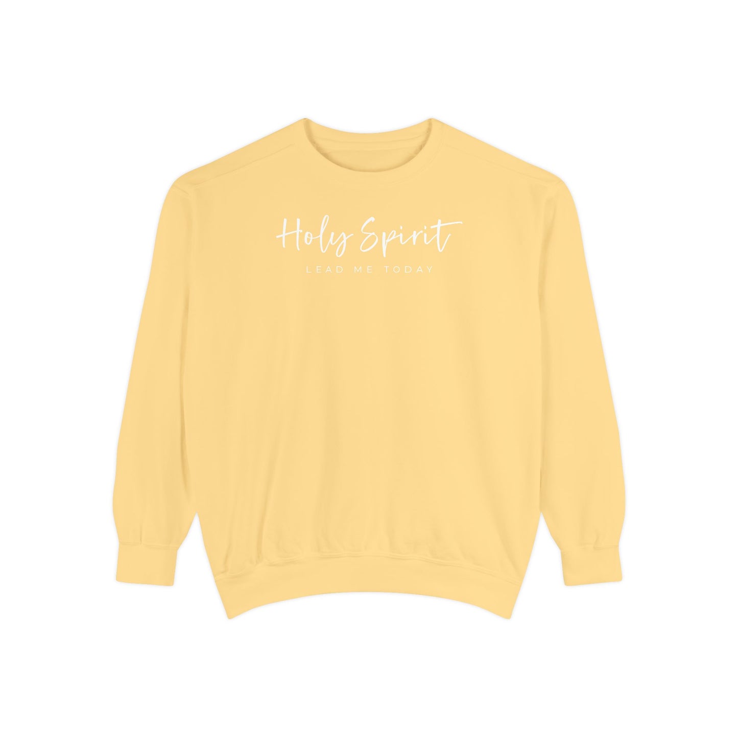 Comfort Colors Holy Spirit Sweatshirt, Spiritual Clothing, Faith-Based Apparel, Cozy Gift for Believers, Comfortable Everyday Wear