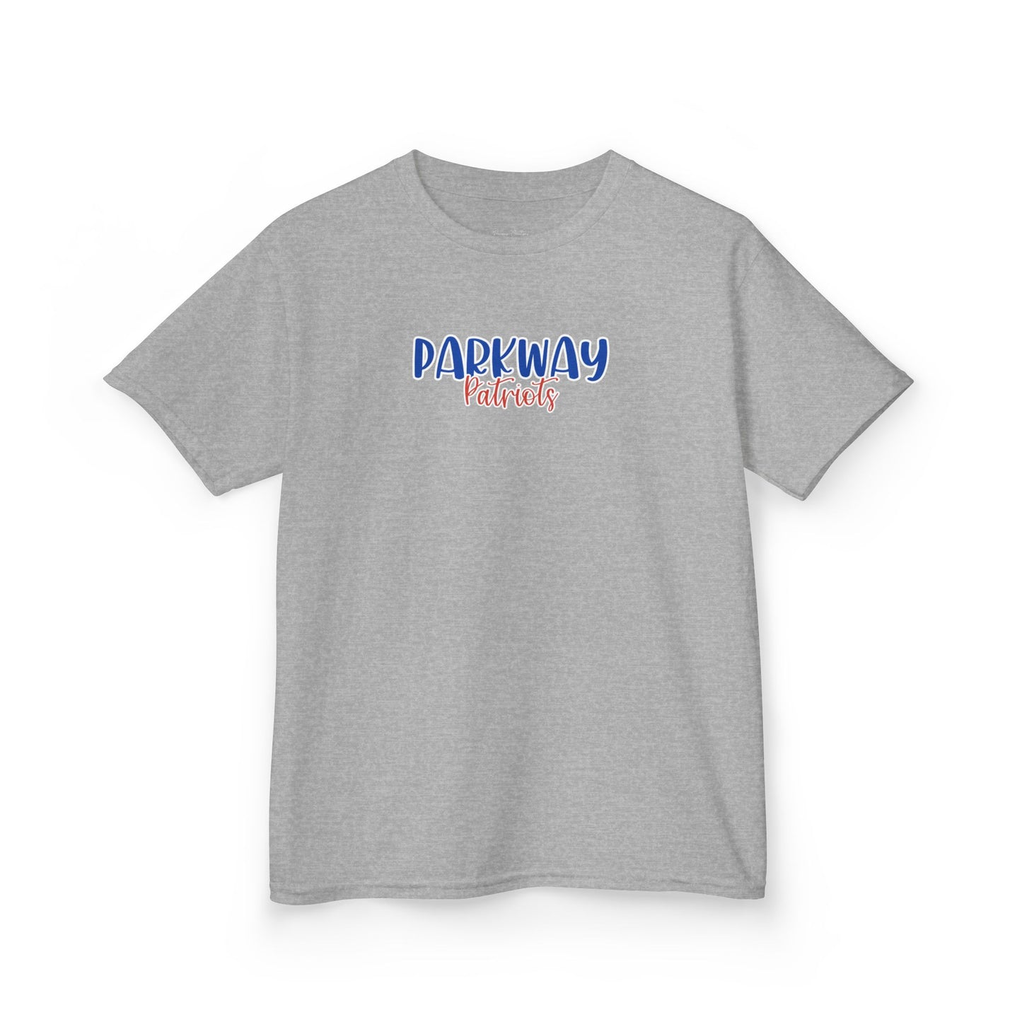 Gildan Kids Heavy Cotton Tee with Parkway Patriots Style 2 Design, Cute Children's T-Shirt, School Spirit Apparel, Gift for Young Fans, Sporty Kids Wear