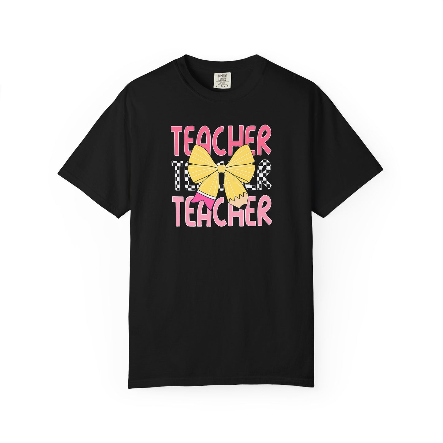 Comfort Colors Teacher T-Shirt, Gift for Educators, Unisex Garment-Dyed Tee, Back to School Shirt, Fun Teacher Apparel