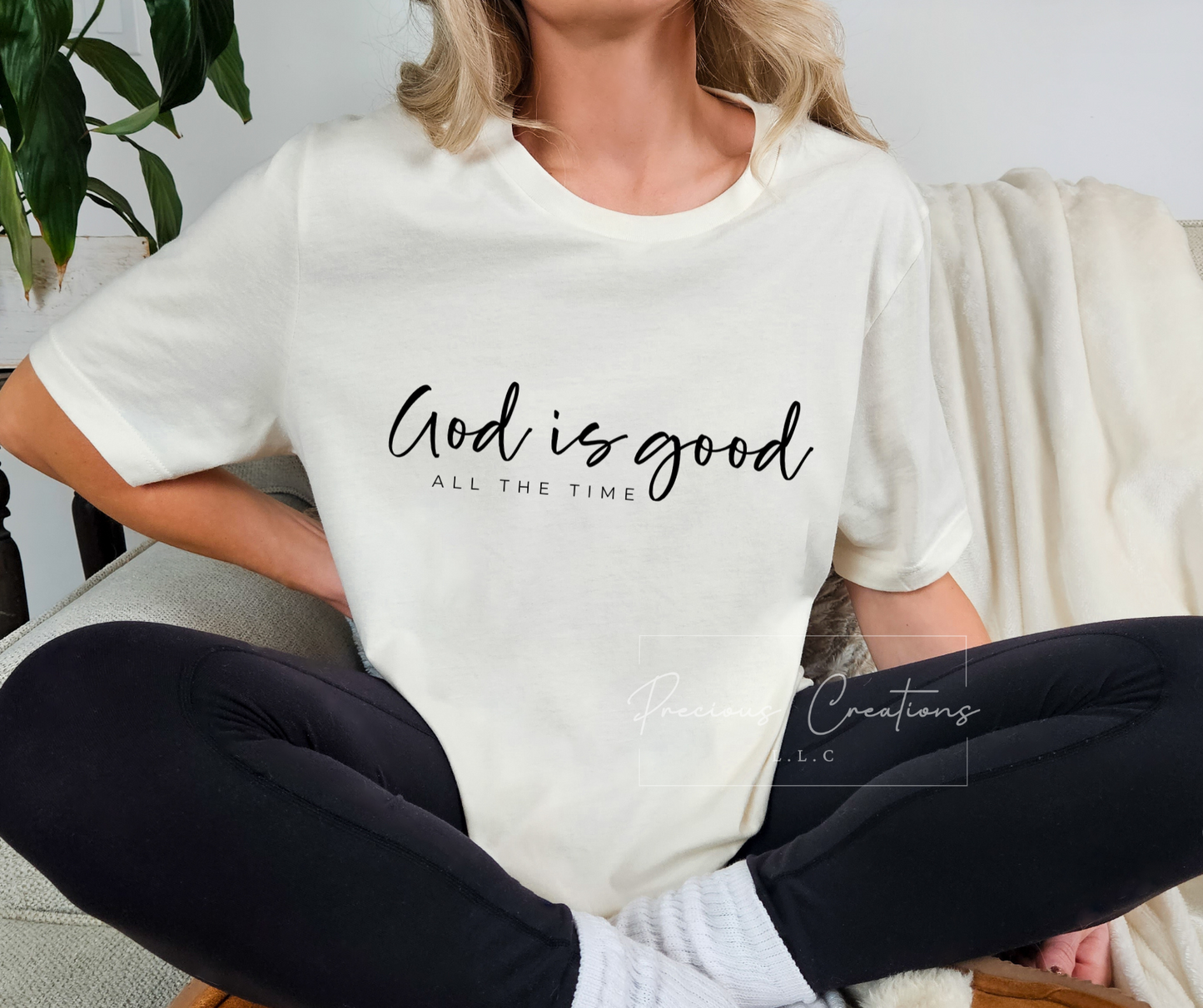 God Is Good All the Time Bella and Canvas Tee