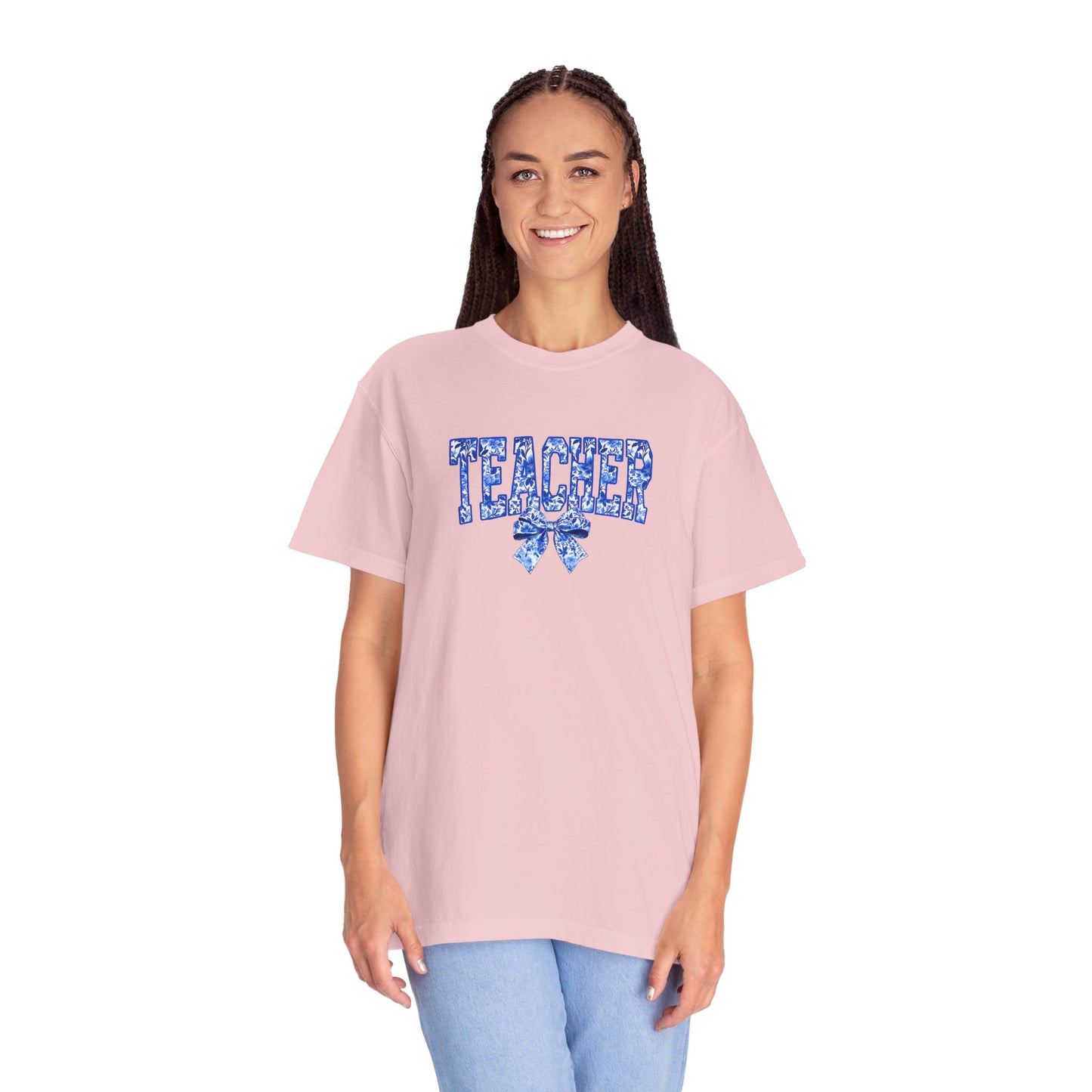 Comfort Colors Teacher Garment-Dyed T-Shirt, Gift for Educators, Back-to-School Attire, Teacher Appreciation, Fun Classroom Wear, Cozy Casual Tee