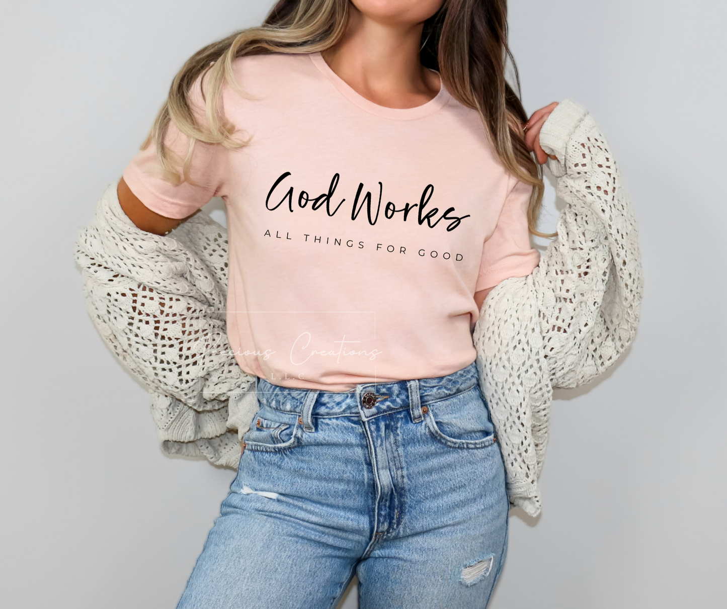 God Works All Things For Good Bella and Canvas Tee
