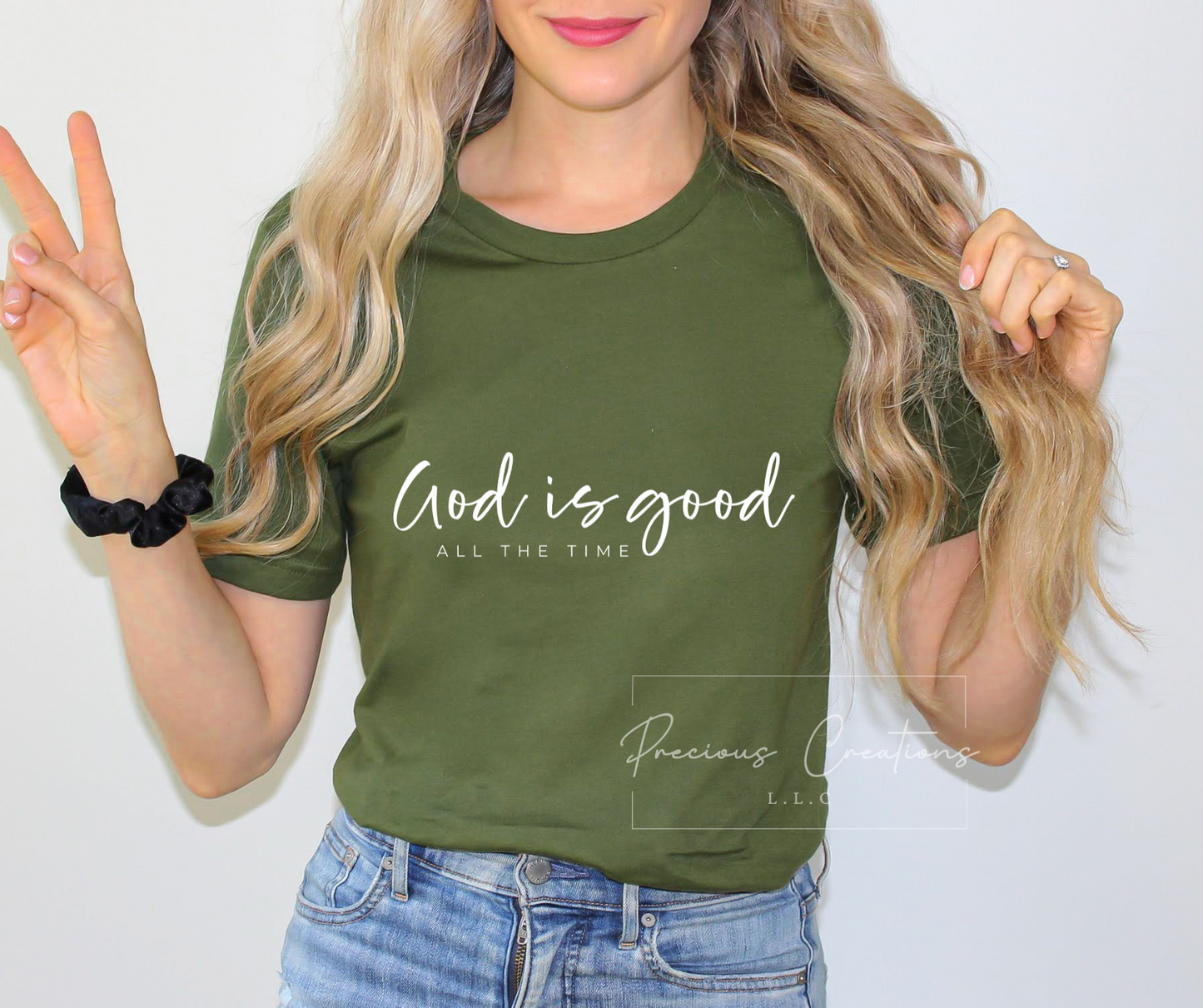 God Is Good All the Time Bella and Canvas Tee