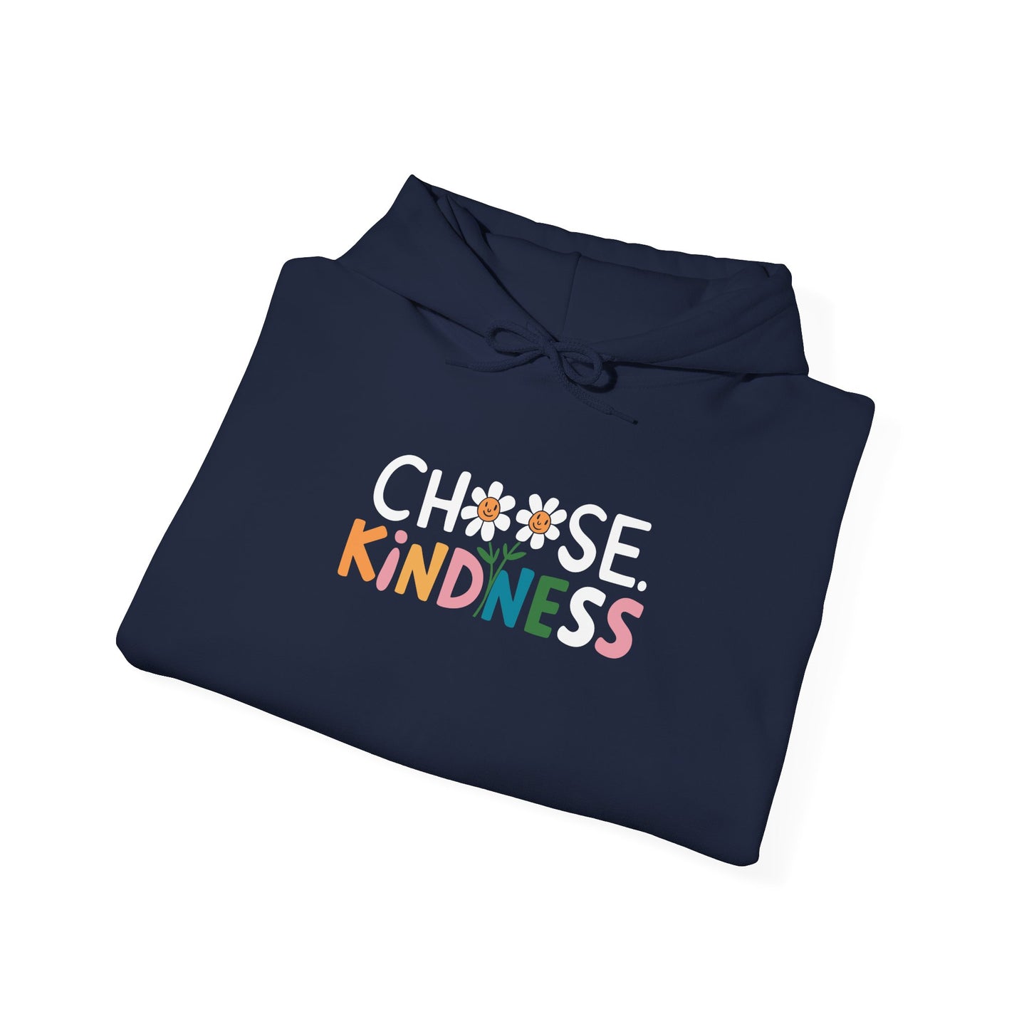 Gildan Choose Kindness Hoodie, Comfortable Sweatshirt, Gift for Friends, Inspirational Apparel, Cozy Layering