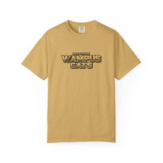 Lifestyle Wampus Cats Unisex Garment-Dyed T-Shirt, Casual Tee, Vintage Style Shirt, sport team Theme Apparel