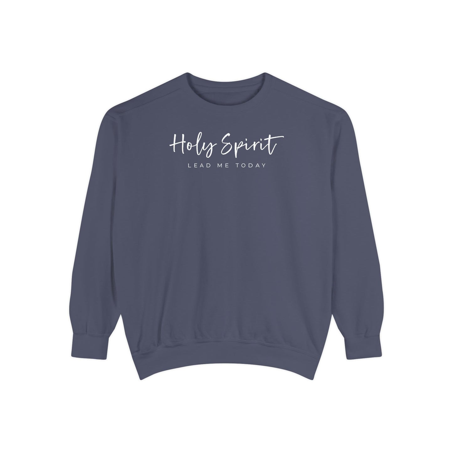 Comfort Colors Holy Spirit Sweatshirt, Spiritual Clothing, Faith-Based Apparel, Cozy Gift for Believers, Comfortable Everyday Wear