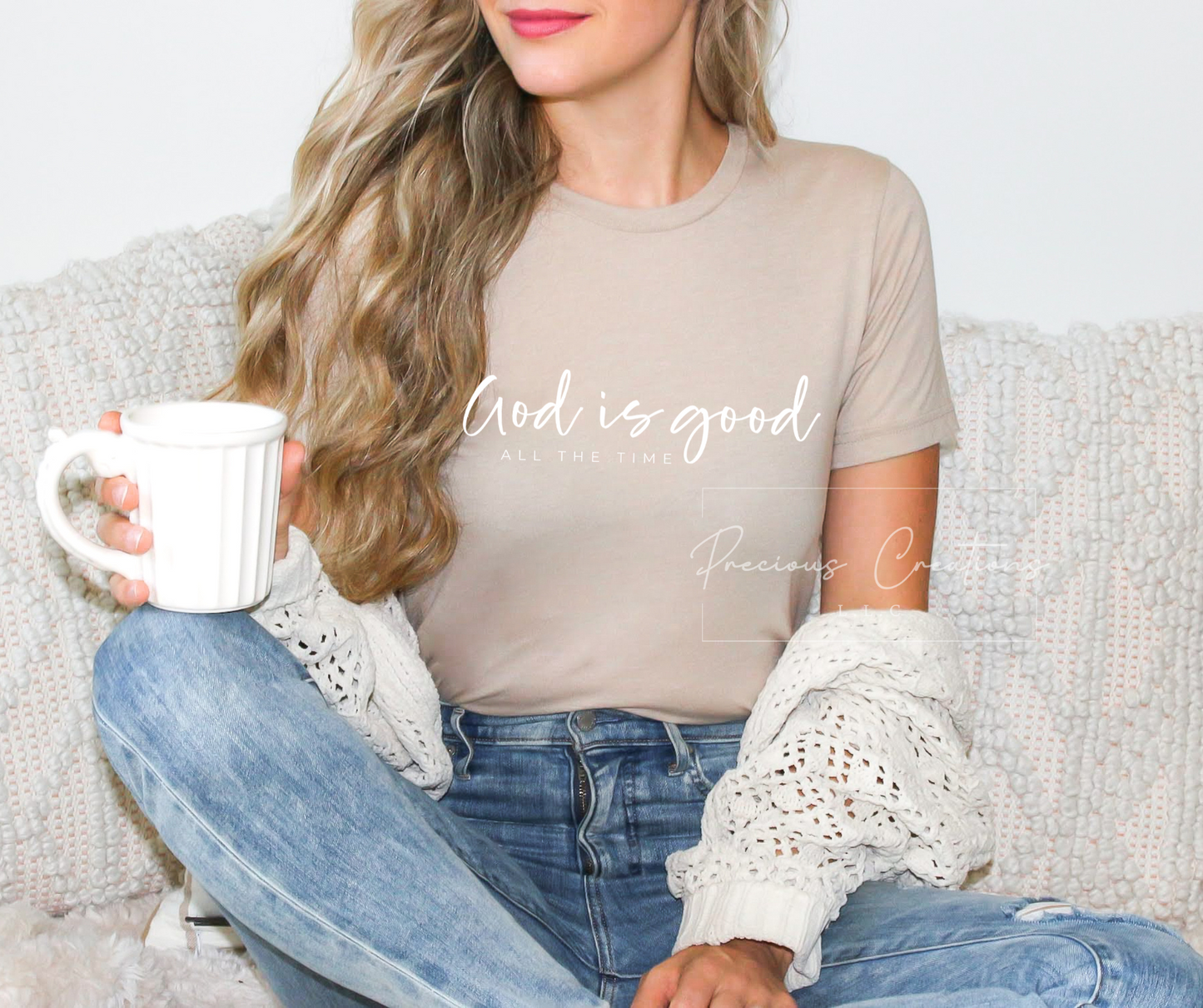 God Is Good All the Time Bella and Canvas Tee