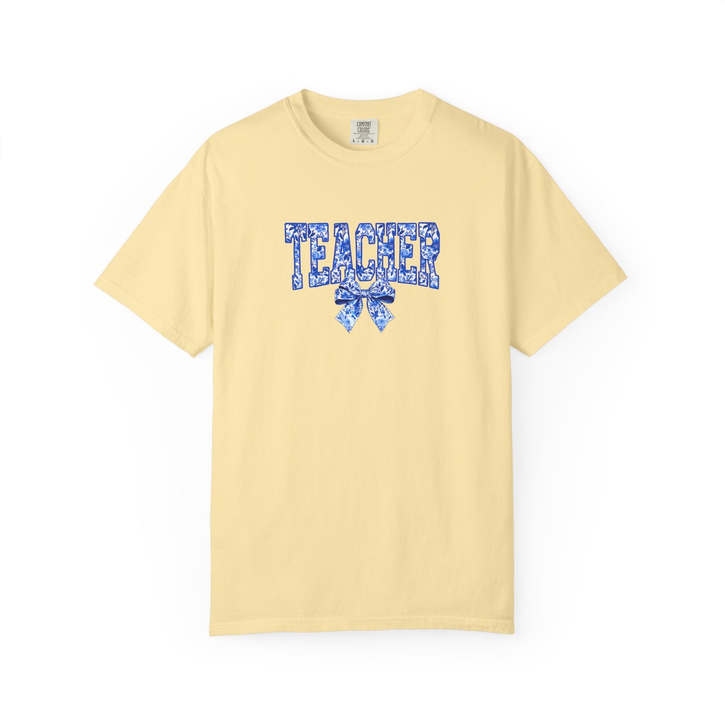Comfort Colors Teacher Garment-Dyed T-Shirt, Gift for Educators, Back-to-School Attire, Teacher Appreciation, Fun Classroom Wear, Cozy Casual Tee