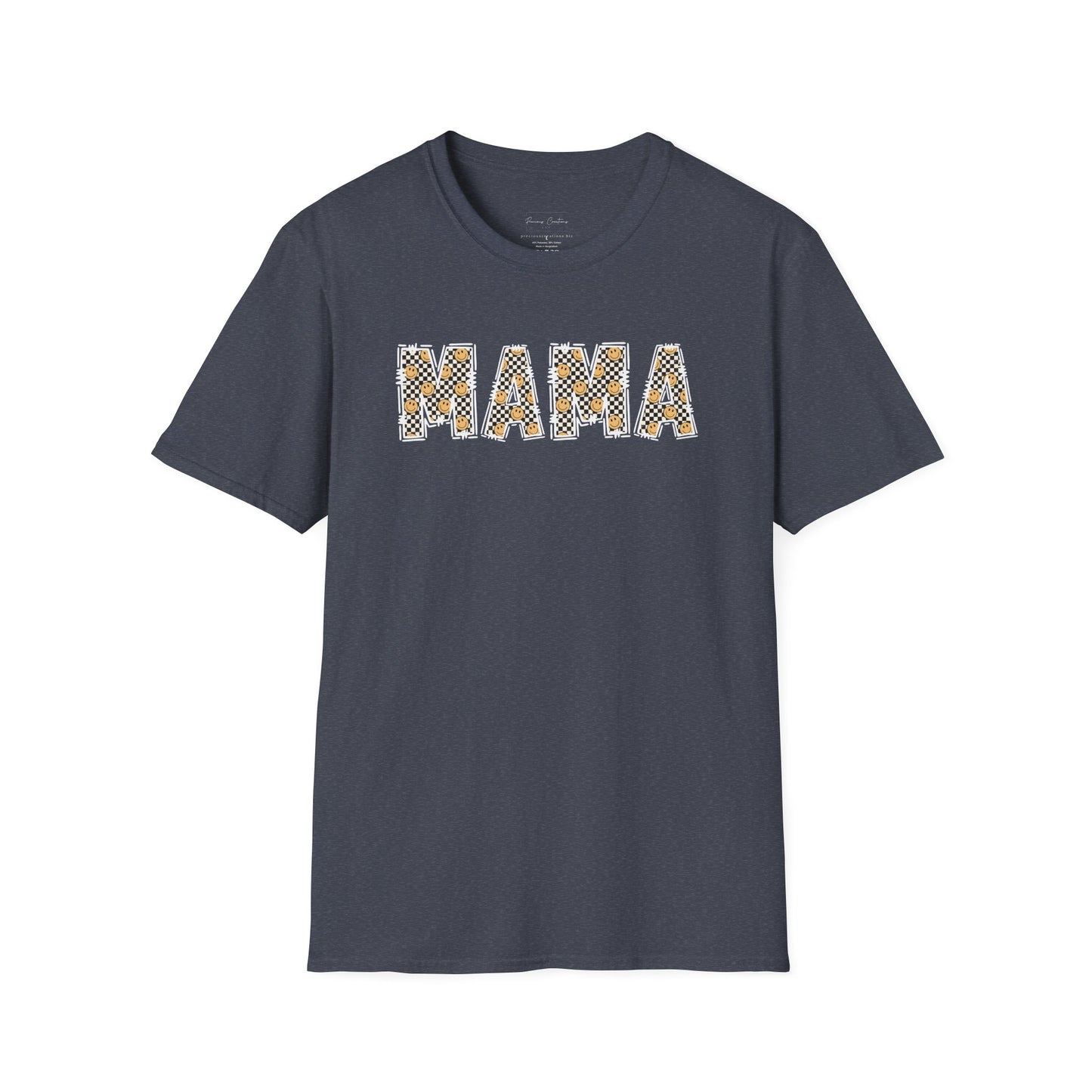 Mama Graphic Tee, Unisex Softstyle T-Shirt, Perfect Gift for Moms, Mother's Day Casual Wear, Everyday Style, Cute Mom Top