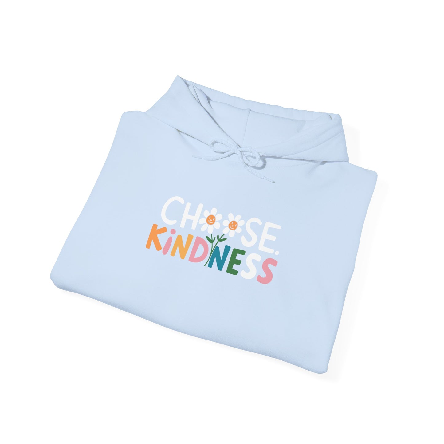 Gildan Choose Kindness Hoodie, Comfortable Sweatshirt, Gift for Friends, Inspirational Apparel, Cozy Layering