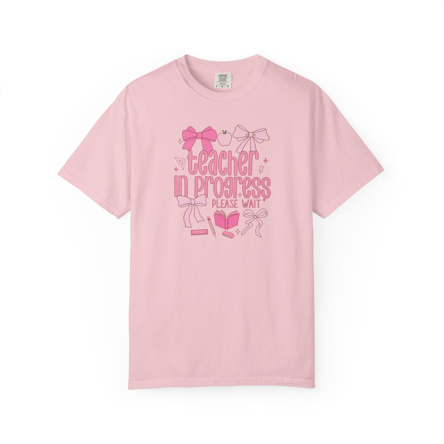Comfort Colors Unisex Teacher in Progress T-Shirt - Perfect for Teachers, Back to School, Gifts, Classroom Apparel, Casual Wear